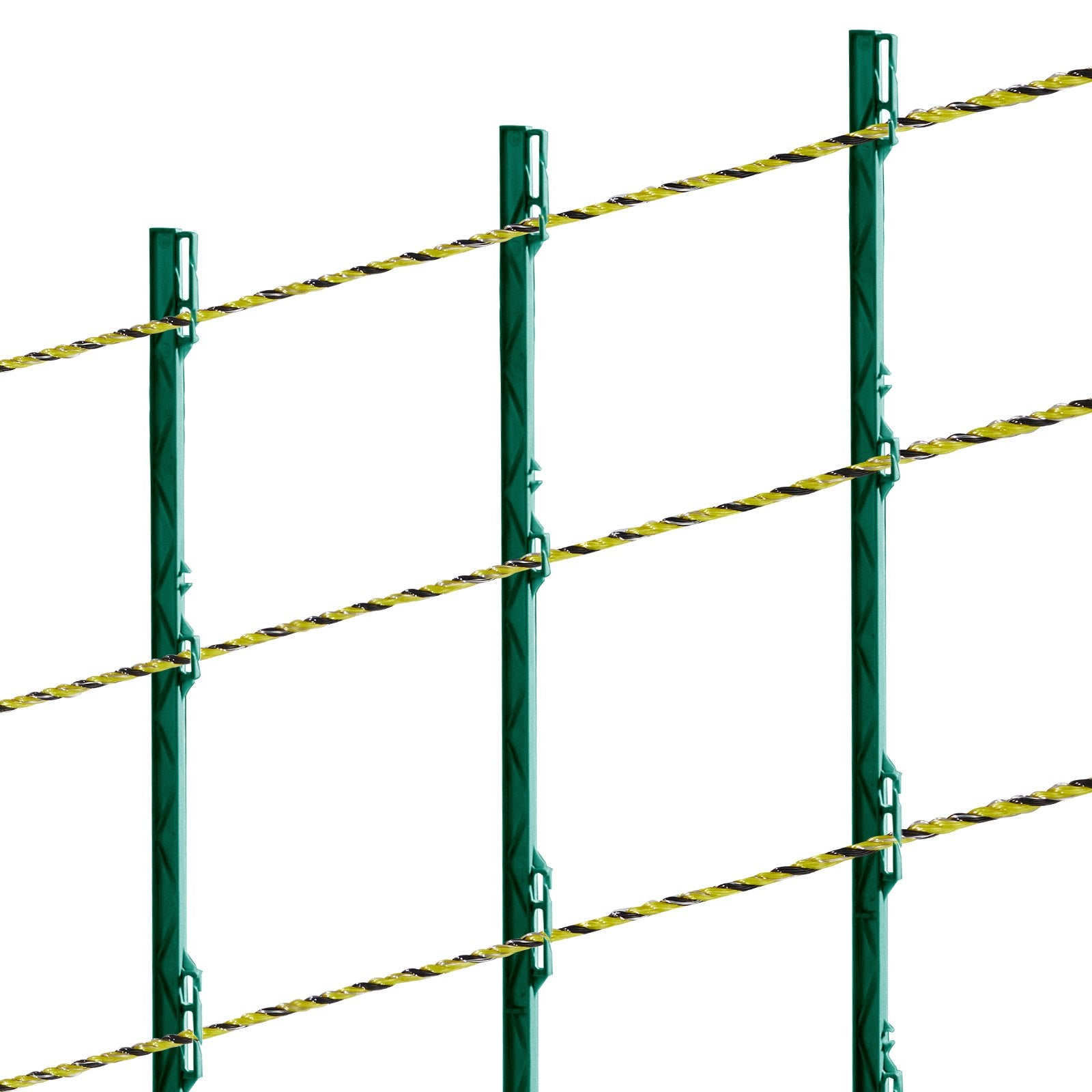 Electric Fence Wire 3366Ft 1026M Polywire 1/8in 6 Steel Strands UV Resistant