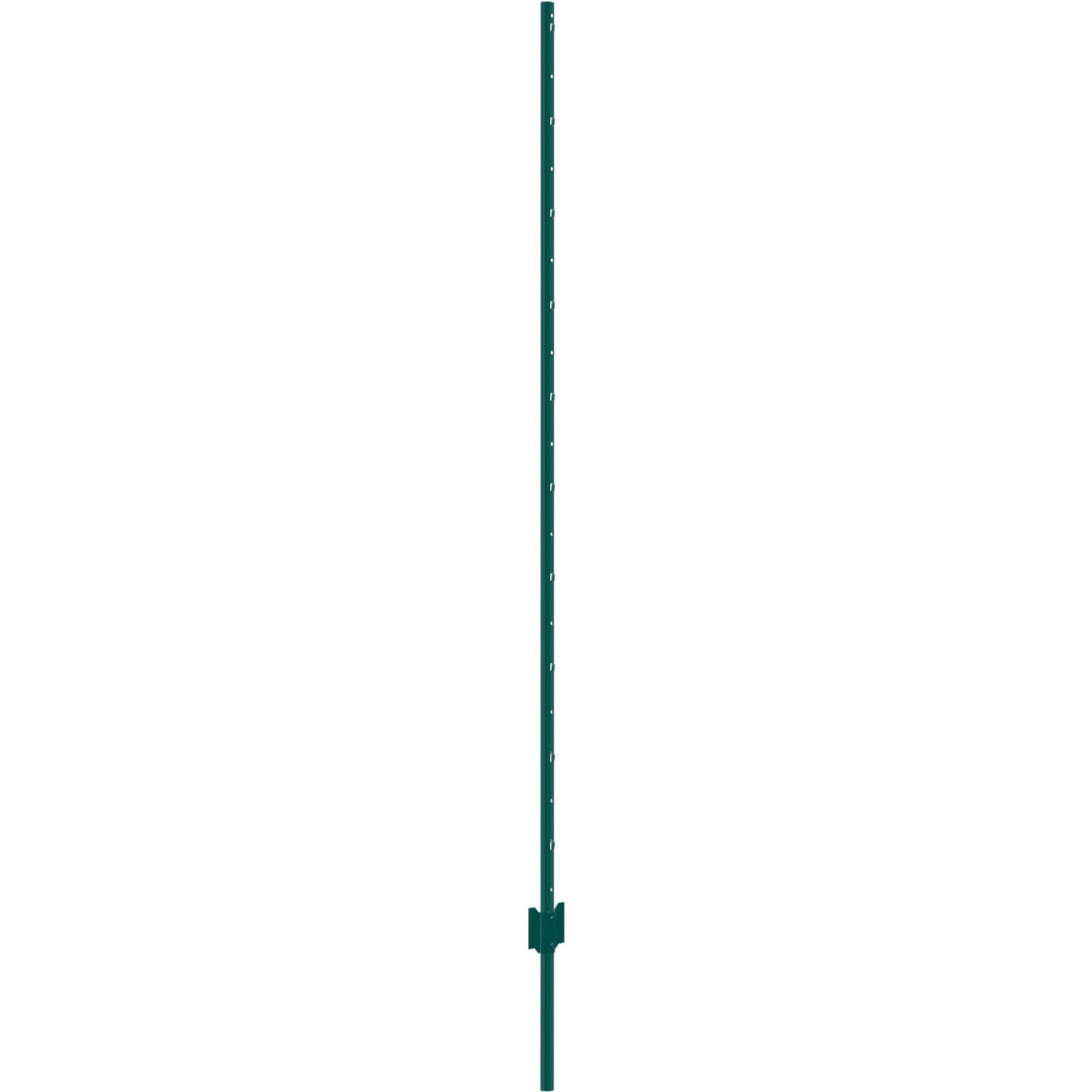 6 Feet Fence Post 6 Pack U-Channel Heavy Duty Metal Stakes for Garden Yard Lawn