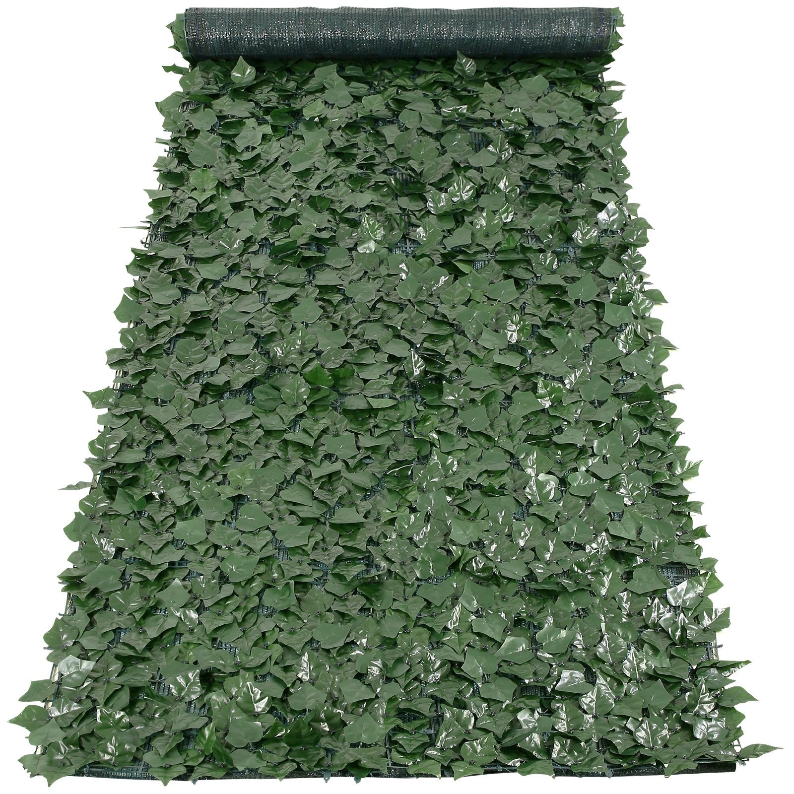 Ivy Privacy Fence 1x4m Artificial Green Wall Screen Faux Hedges Vine Leaf