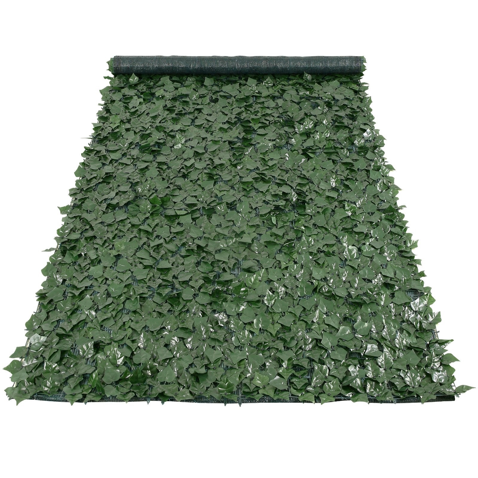 Ivy Privacy Fence 59x158in Artificial Green Wall Screen Faux Hedges Vine