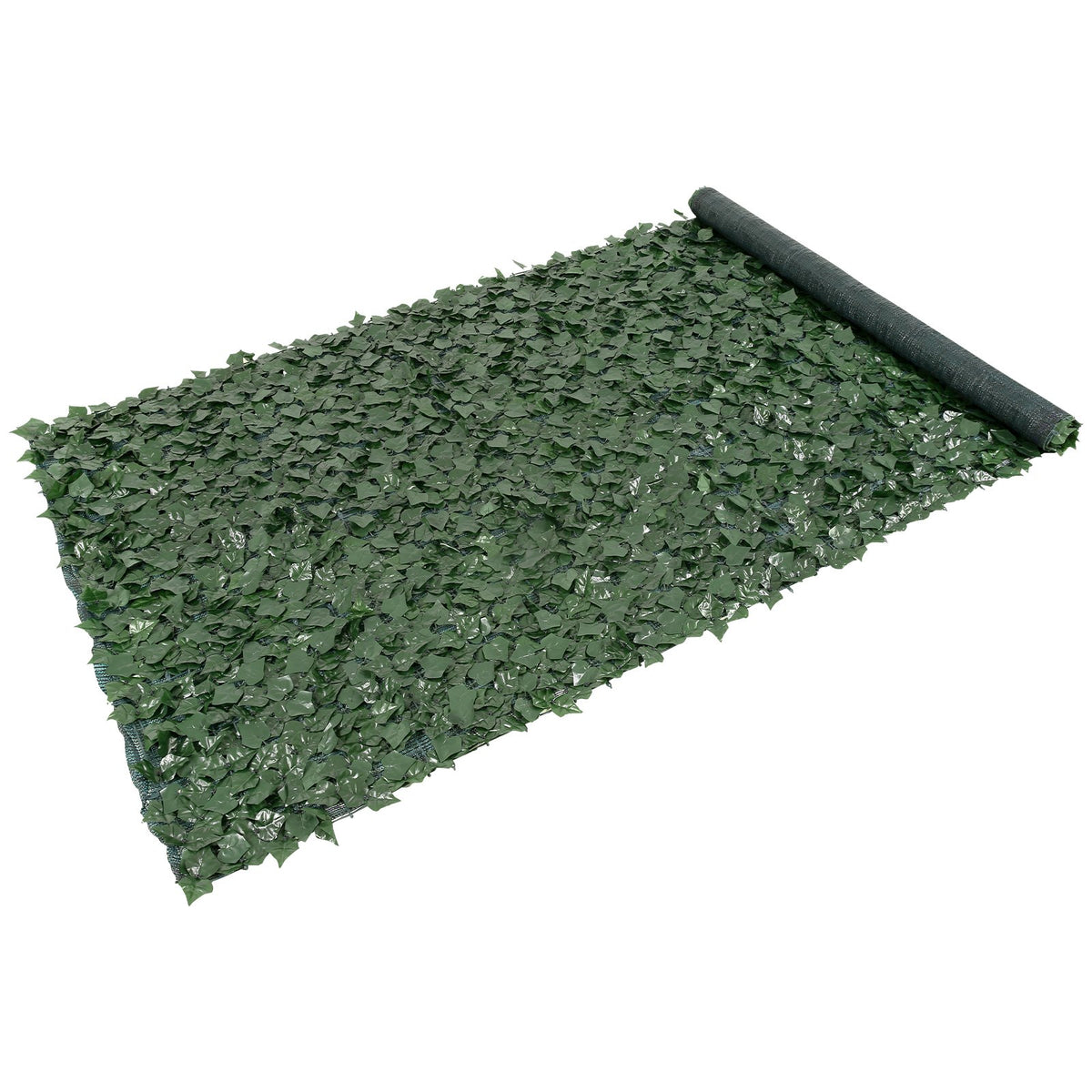 Ivy Privacy Fence 59x158in Artificial Green Wall Screen Faux Hedges Vine