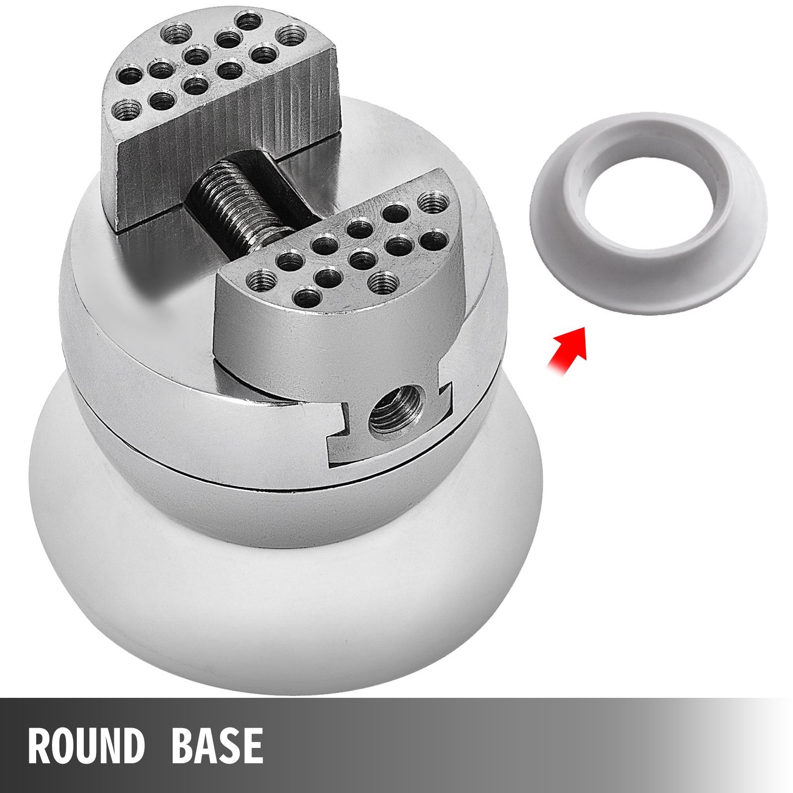 Ball Vise 3 Inch Engraving Tool 360 Rotation 30PCS Attachments Jewelry