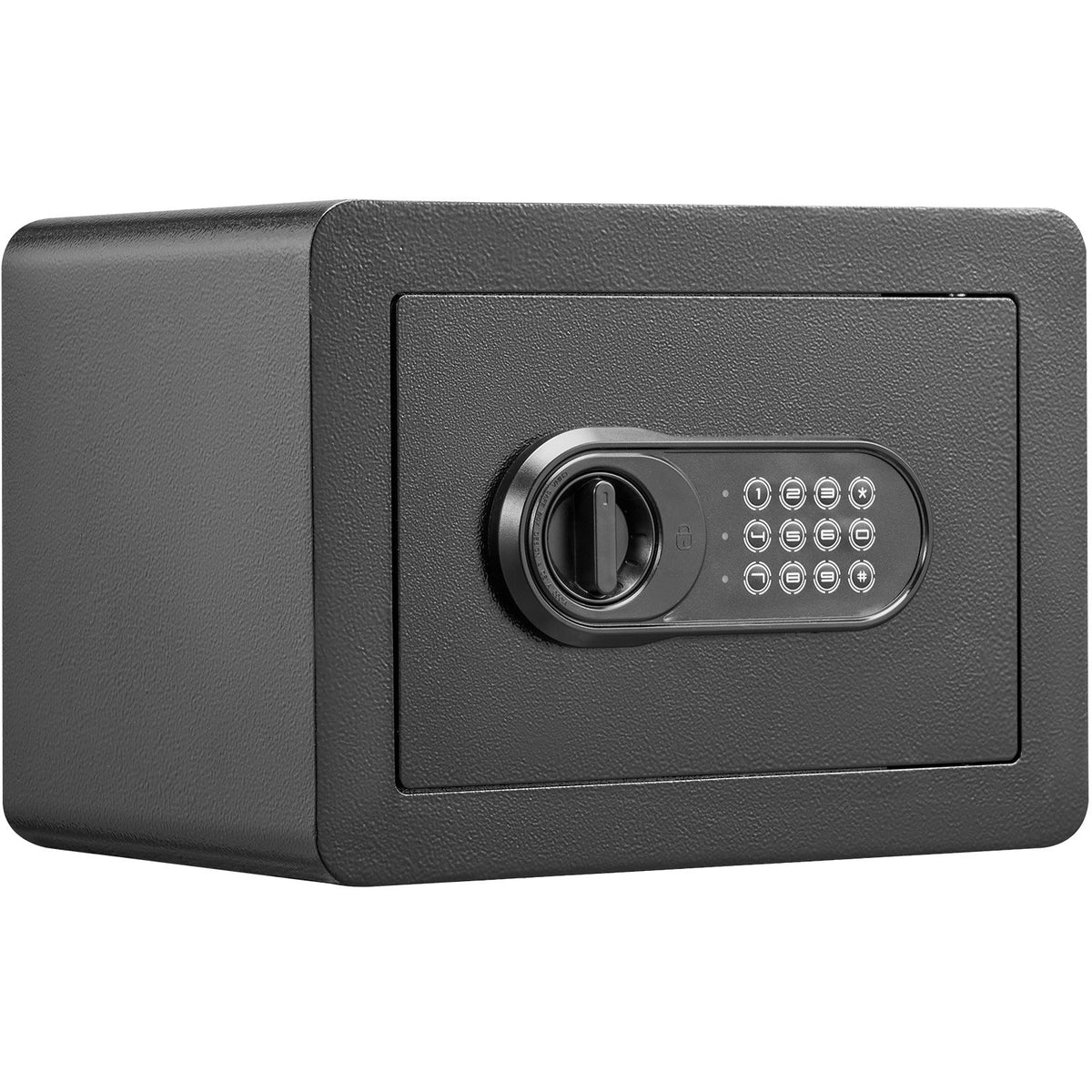 Safe Home Steel Security Digital Keypad 0.5CuFt 2 Keys WallMounted 350x250x250mm