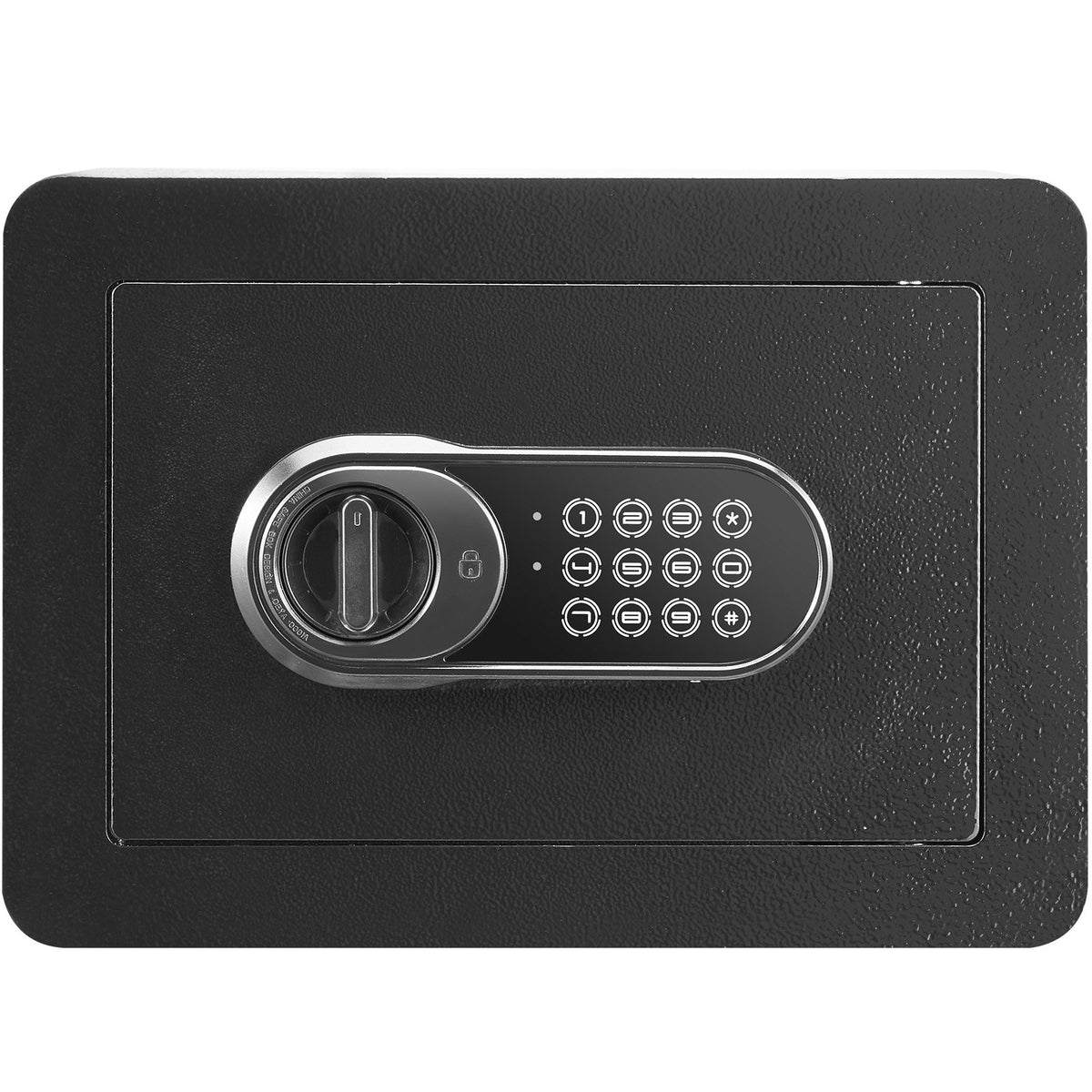 Safe Home Steel Security Digital Keypad 0.5CuFt 2 Keys WallMounted 350x250x250mm