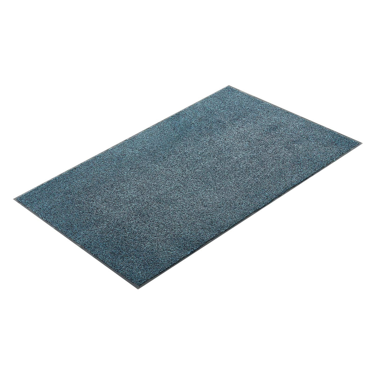 Front Door Mat 1829x1219mm Heavy Duty Washable PVC Backing Indoor Outdoor Blue