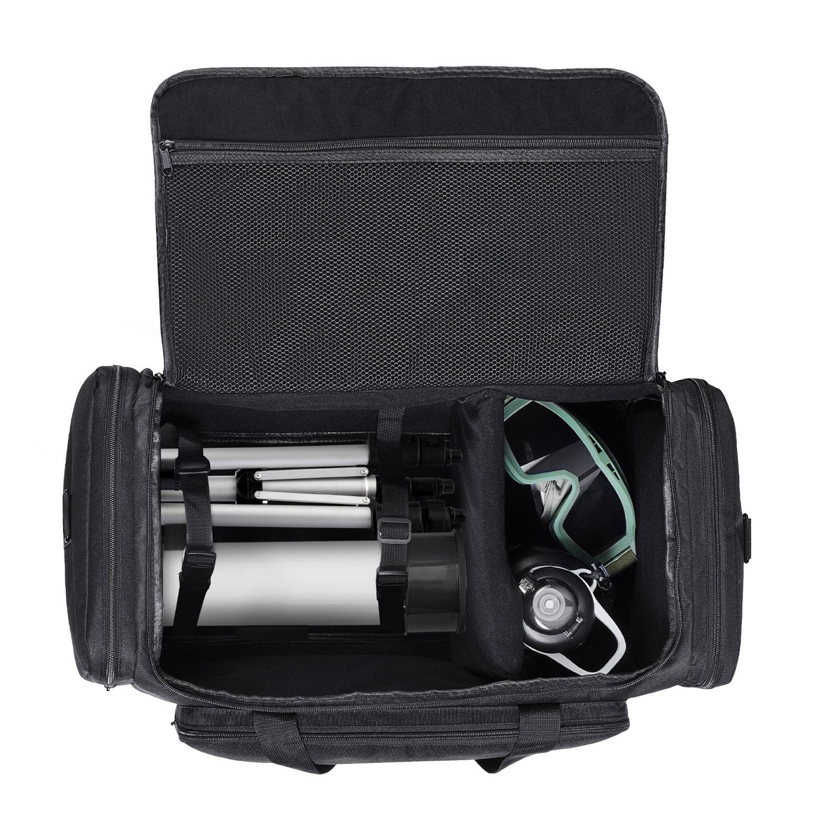 Telescope Case 560mm Storage Bag Buckles Multi-Pocket Detachable Shockproof