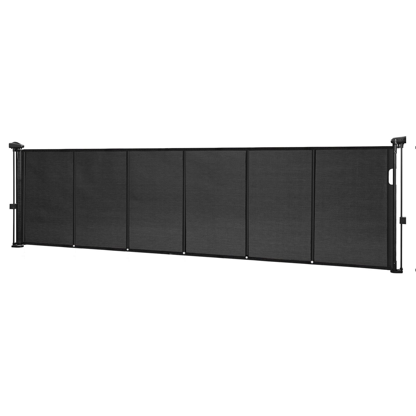 870mm Retractable Baby Gate Extends to 2800mm for Stairs & Doorways
