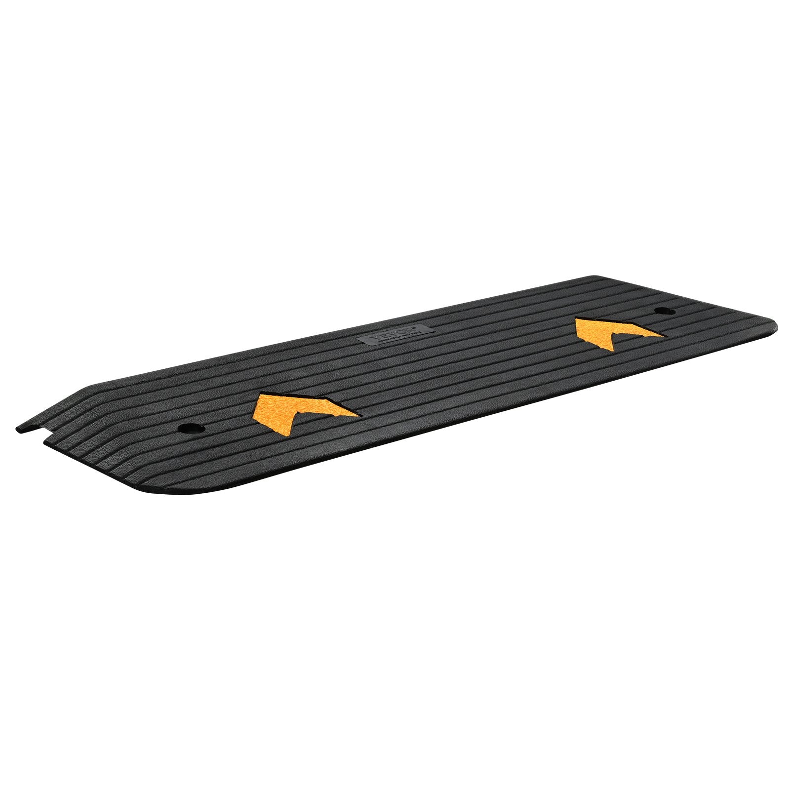 Threshold Ramp Rubber Upgraded 2.5cm Rise Wheelchair Doorway Natural Non-Slip