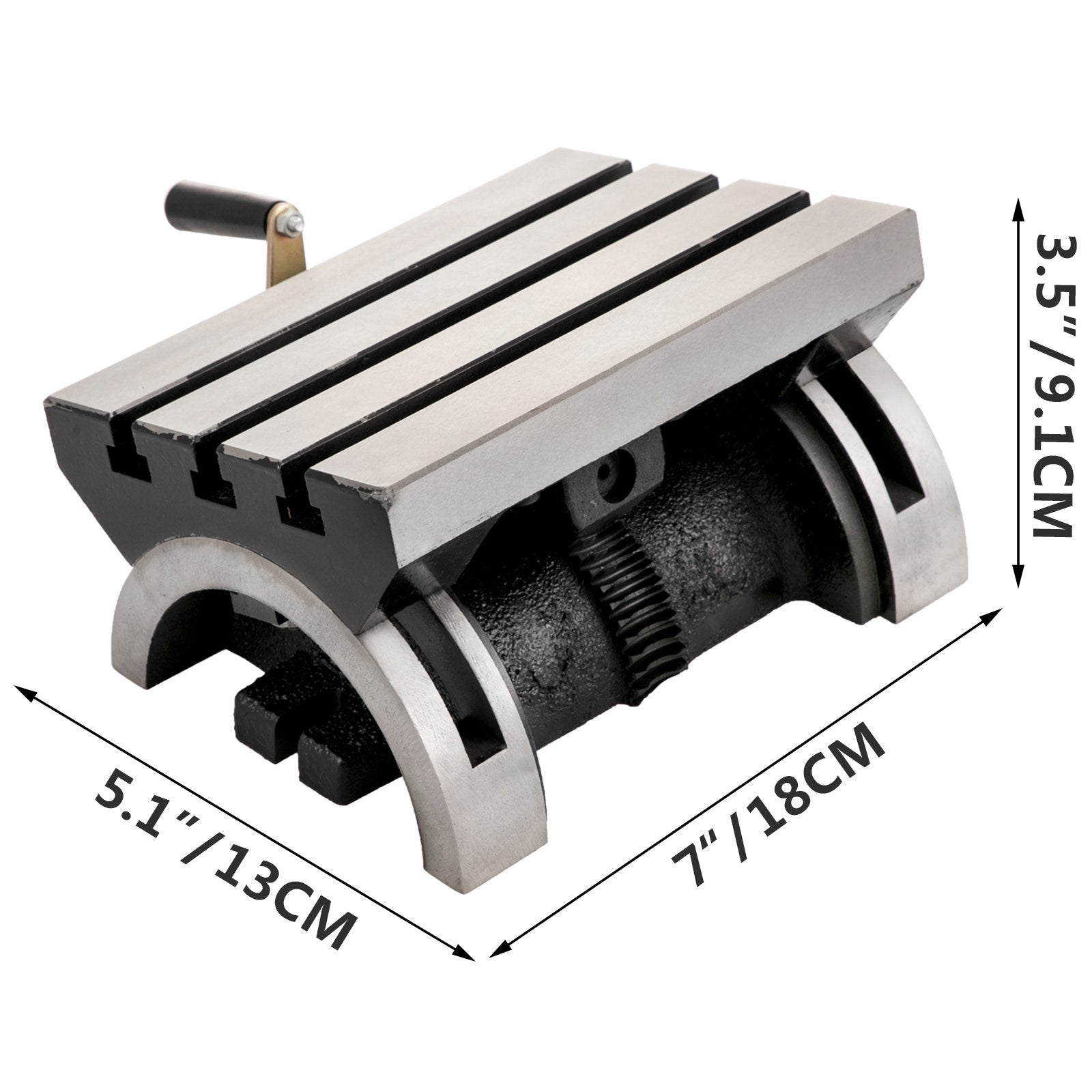 178x125mm Tilting Milling Table Angle Plate for Precise Milling Machine