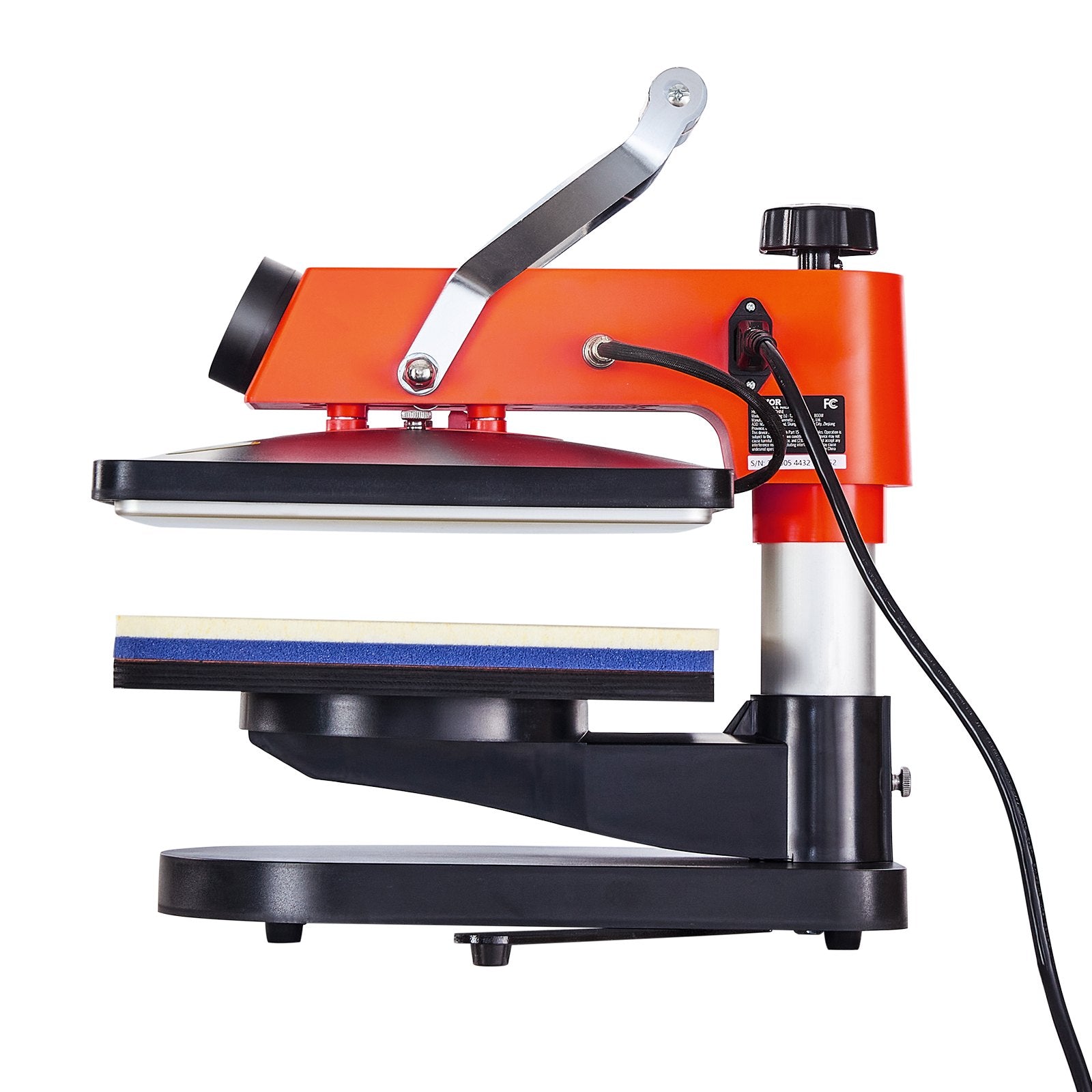 Heat Press Machine 8-in-1 Sublimation 12x15in T-Shirts Hats Mugs Swing Away
