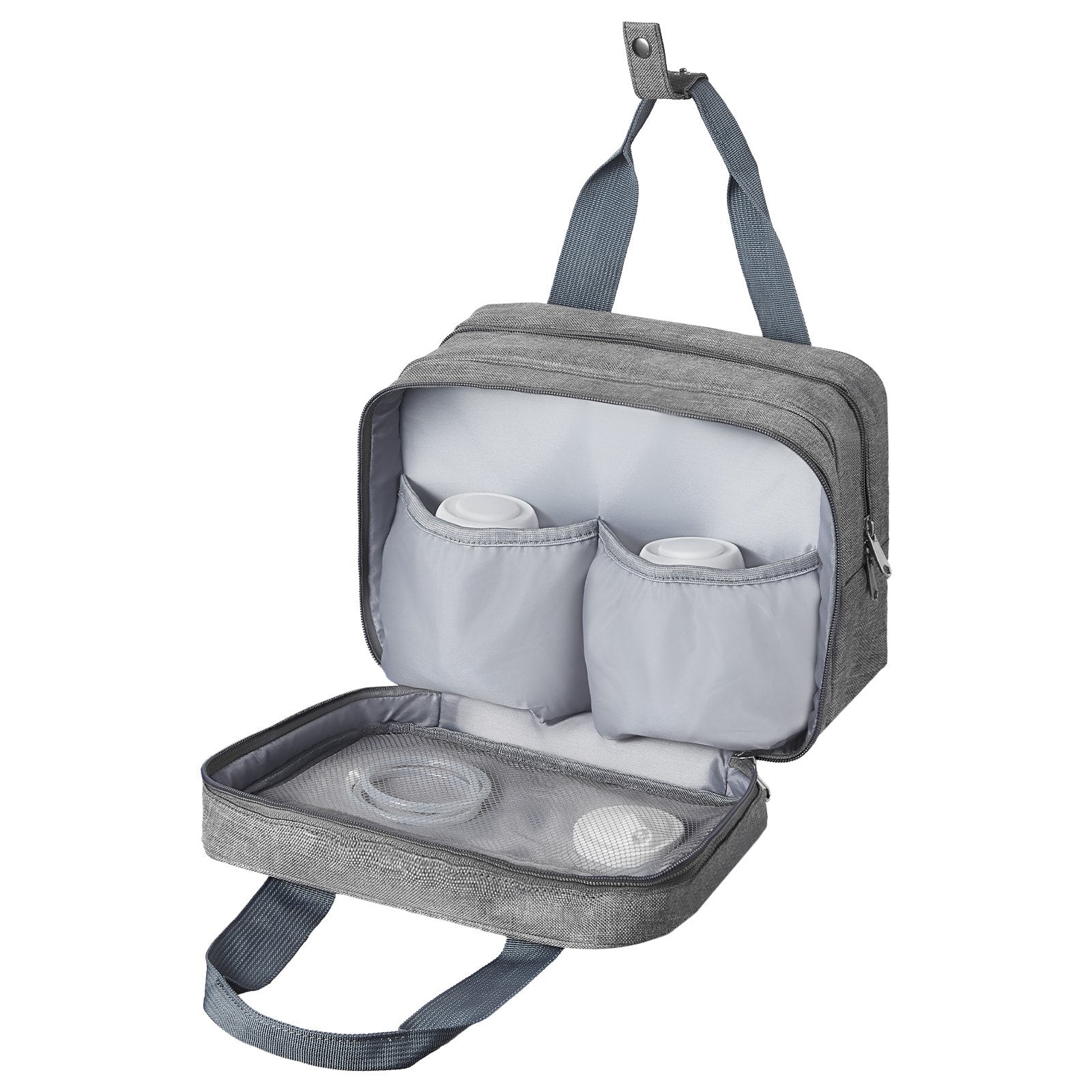 Wearable Breast Pump Bag Ice Pack Fits M5 M6 Storage Carry Case Grey