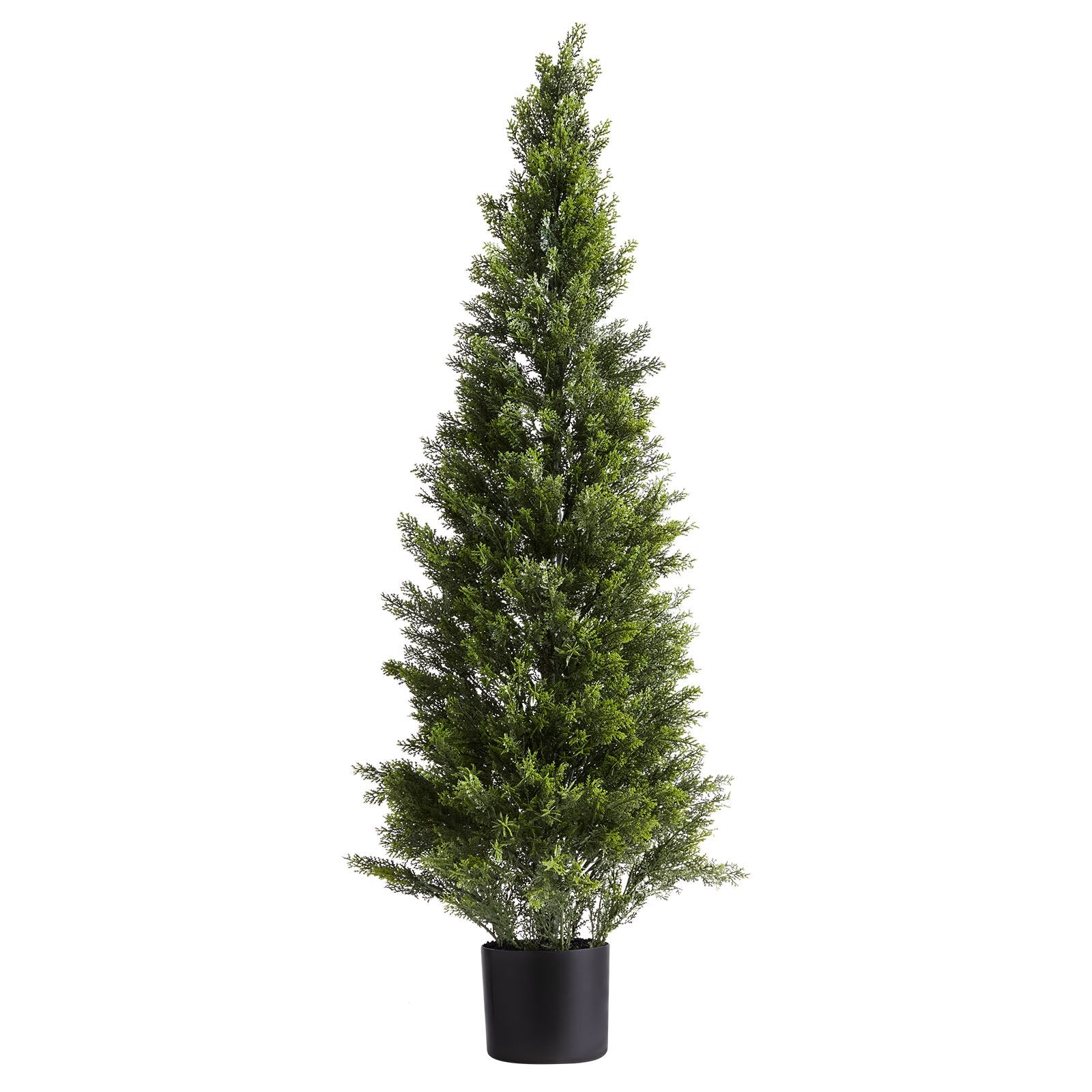 Artificial Topiary Cedar Trees 2-Pack 1219mm Faux Pine Indoor Outdoor Décor