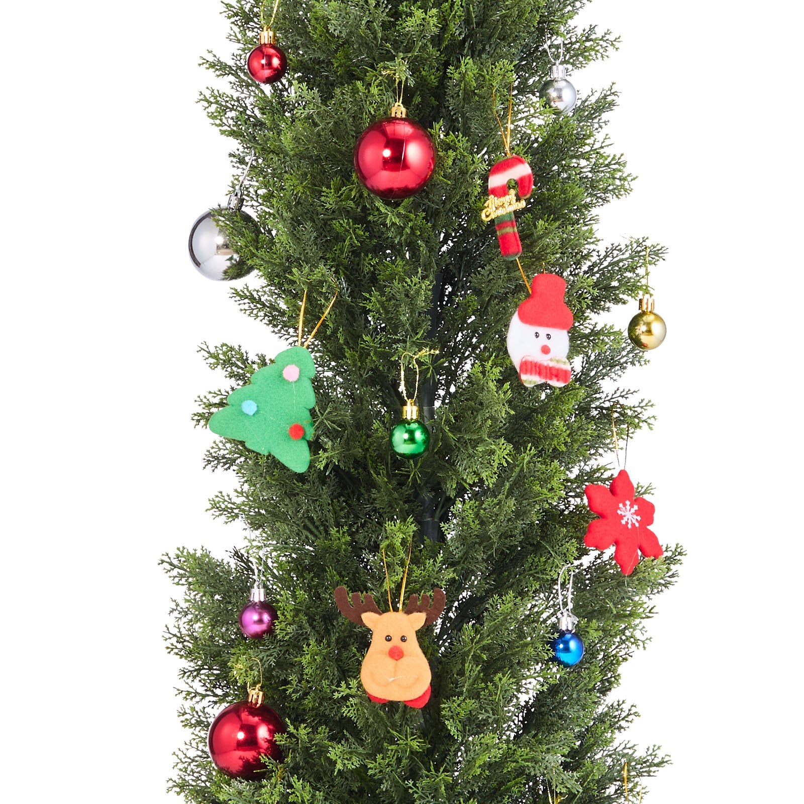 Artificial Topiary Cedar Trees 2-Pack 1524mm Faux Pine Indoor Outdoor Décor
