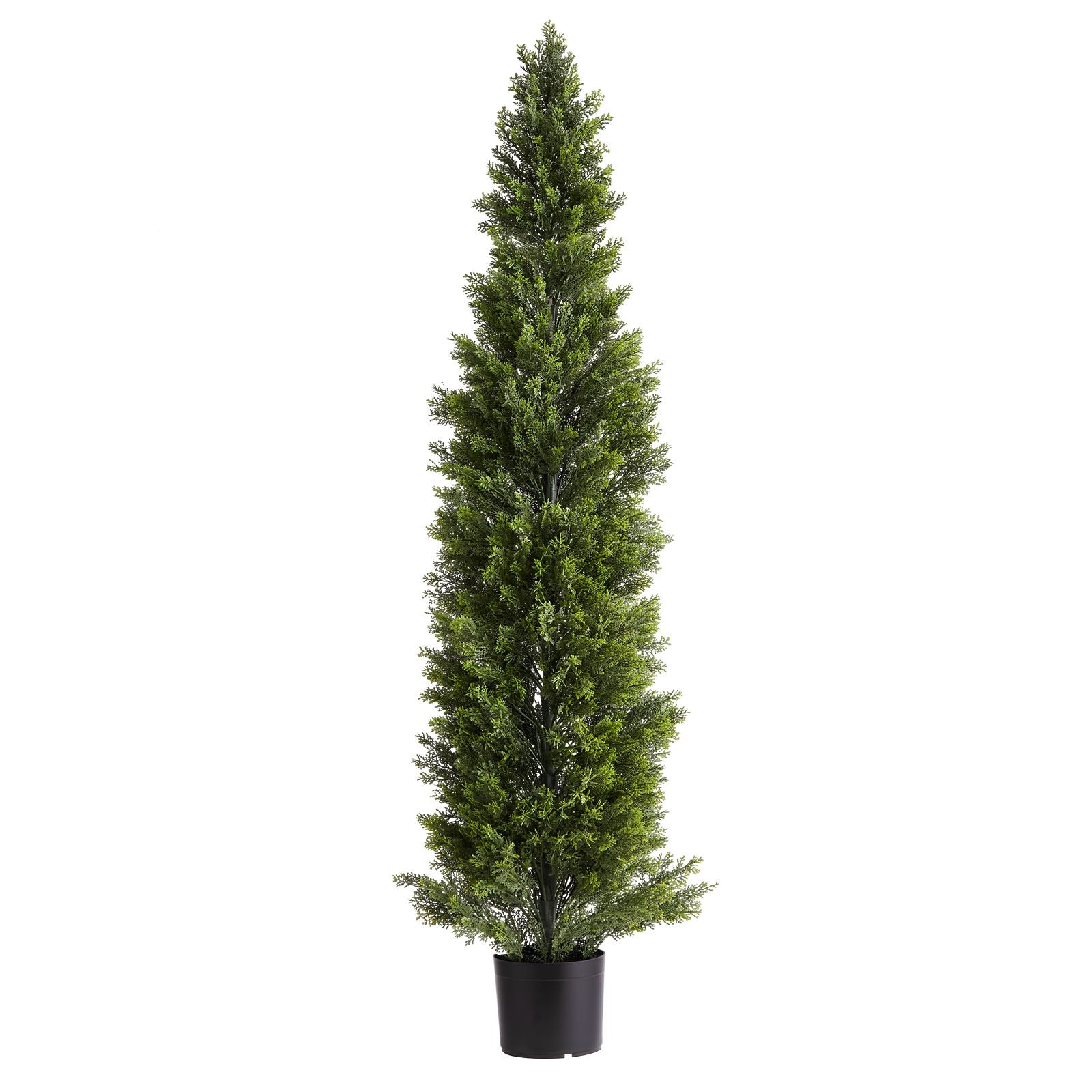 Artificial Topiary Cedar Trees 2-Pack 1524mm Faux Pine Indoor Outdoor Décor