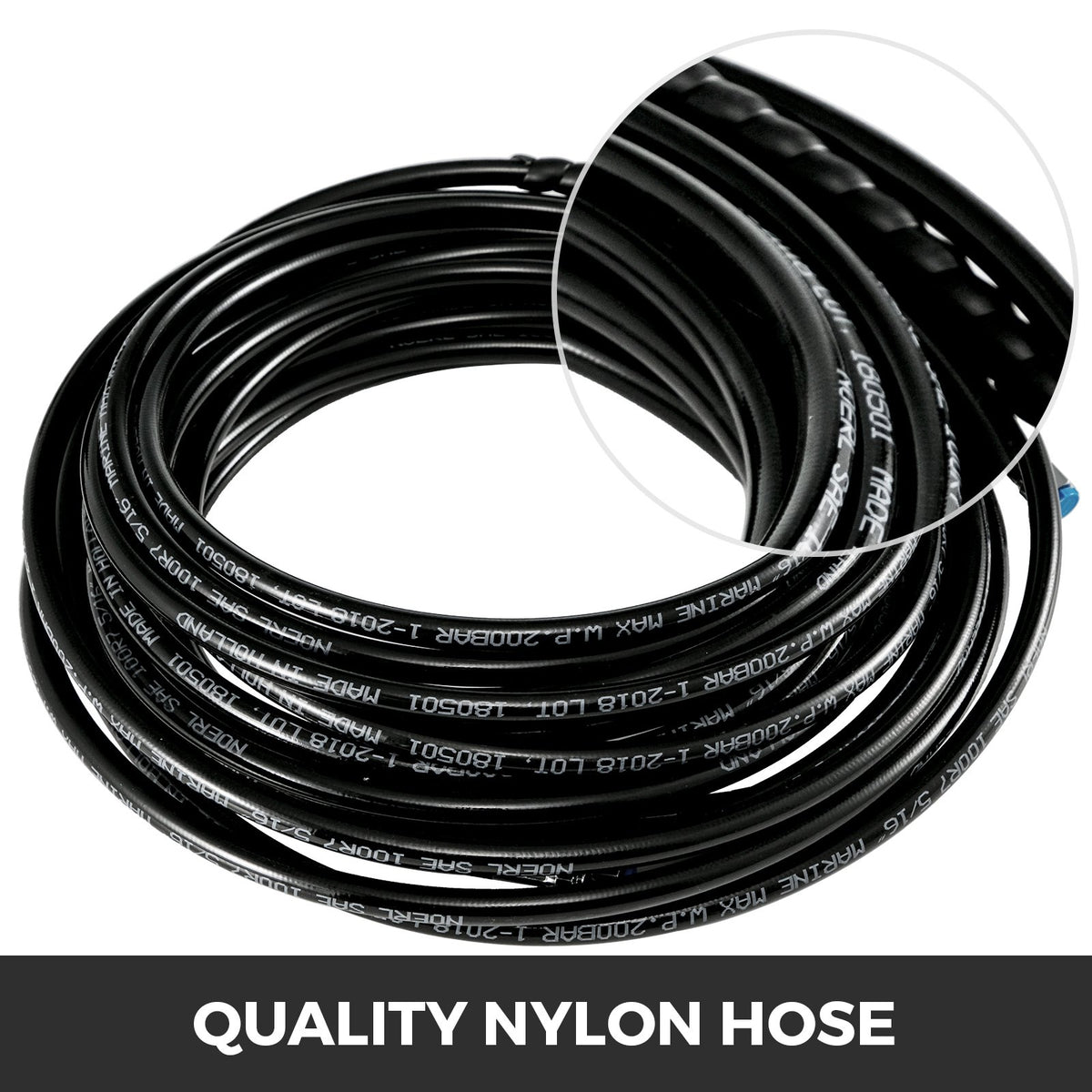 Outboard Steering Kit Hydraulic 90HP Marine Boat Pump Cylinder 20ft Hose