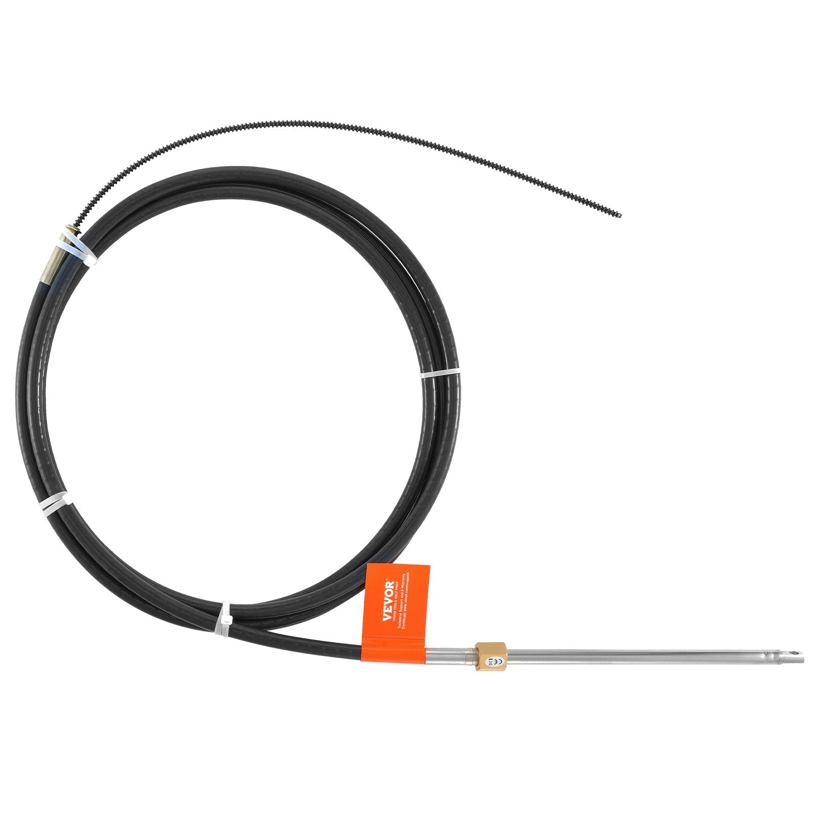 Boat Steering Cable 17ft Outboard Marine Steel High Tensile 1/2 Ton