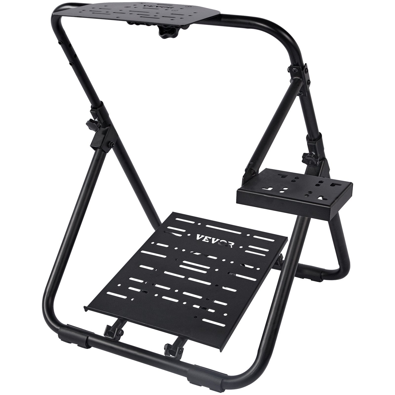 Foldable Racing Steering Wheel Stand Adjustable Universal Base Heavy Duty