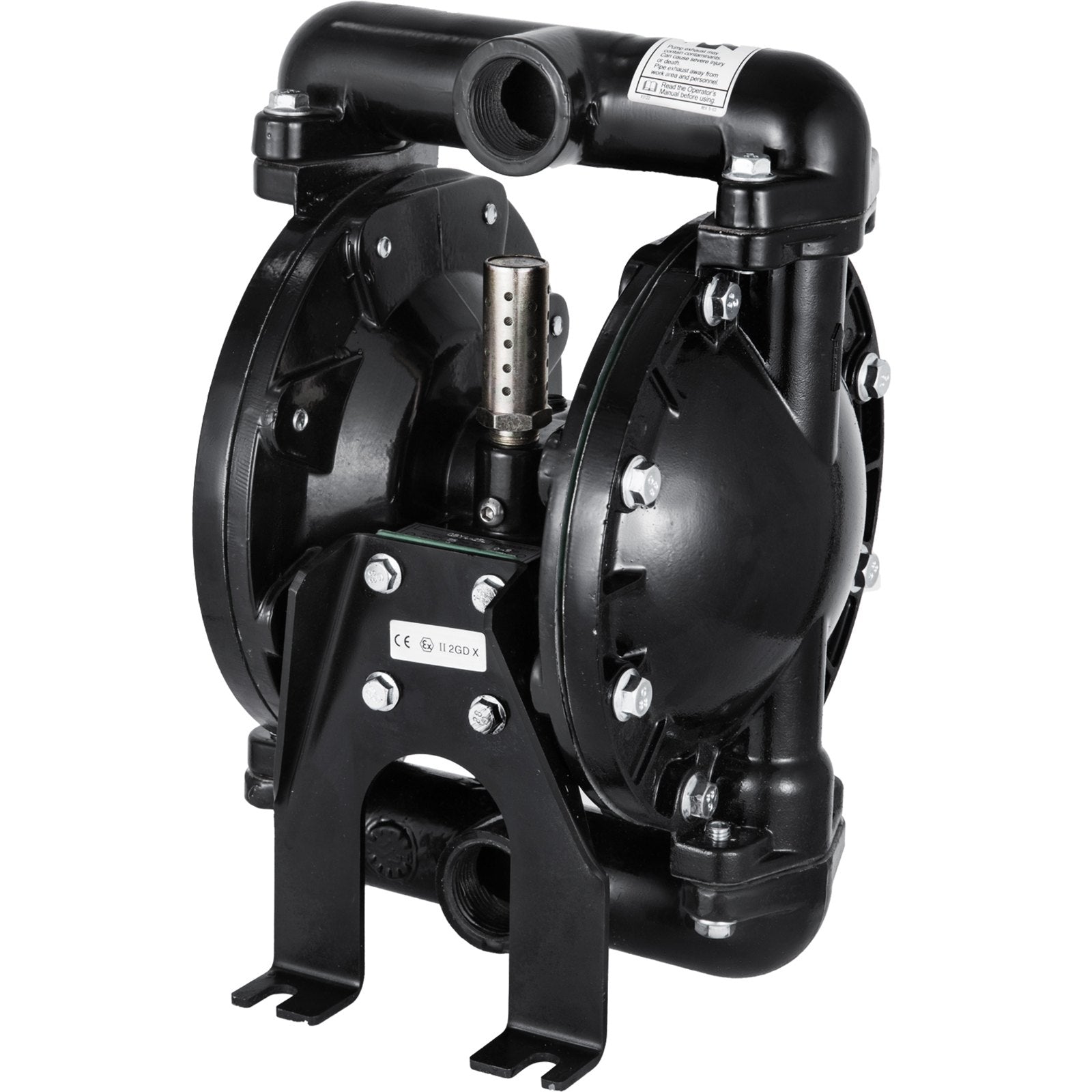 Air-Operated Double Diaphragm Pump 24 GPM 1 Inch Inlet And Outlet