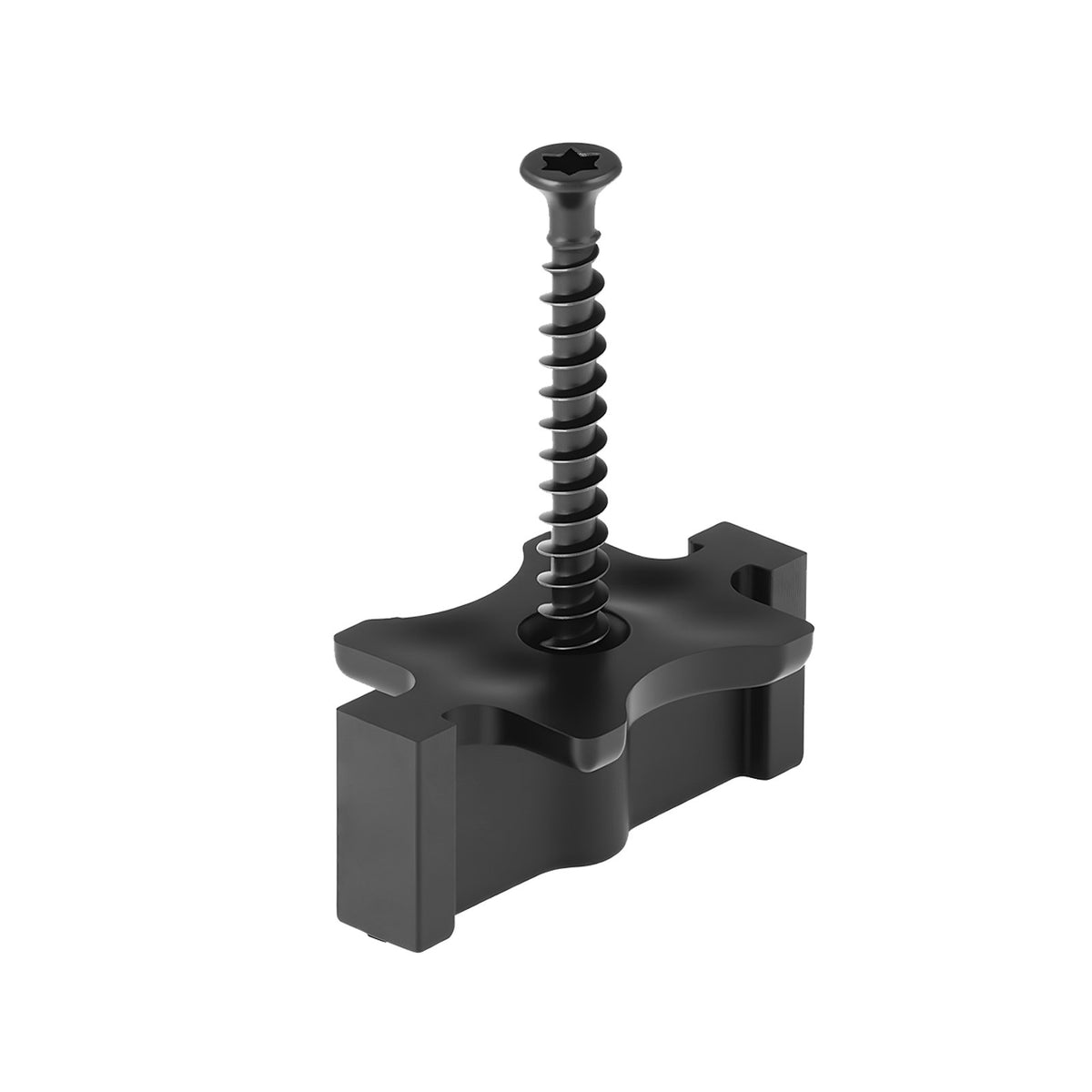 Hidden Deck Fasteners 900PCS Composite T Clips PP Polypropylene 6.5mm Gap Black