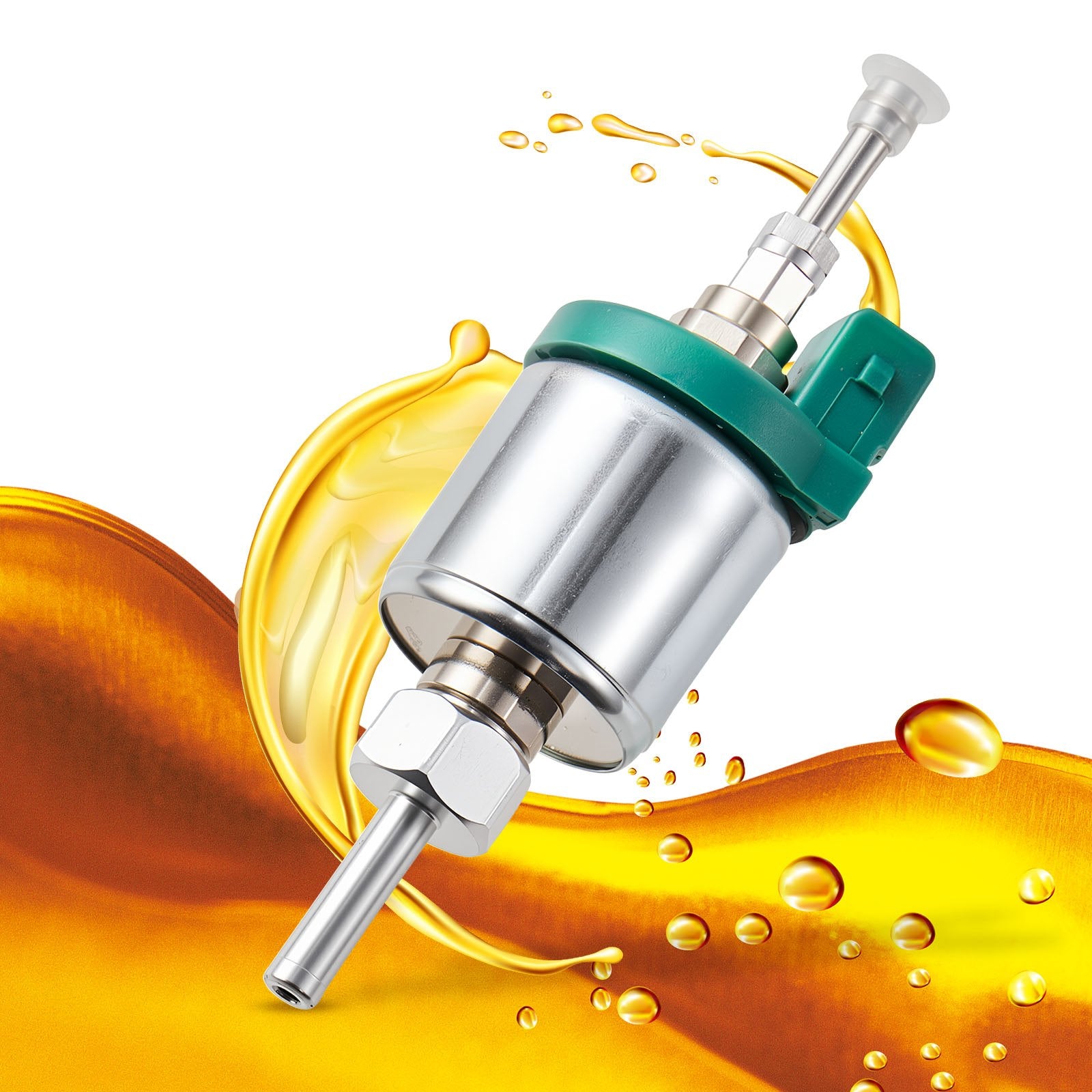 12V Diesel Heater Fuel Pump 22ML Quiet Pulse Pump for 2KW-8KW Heaters