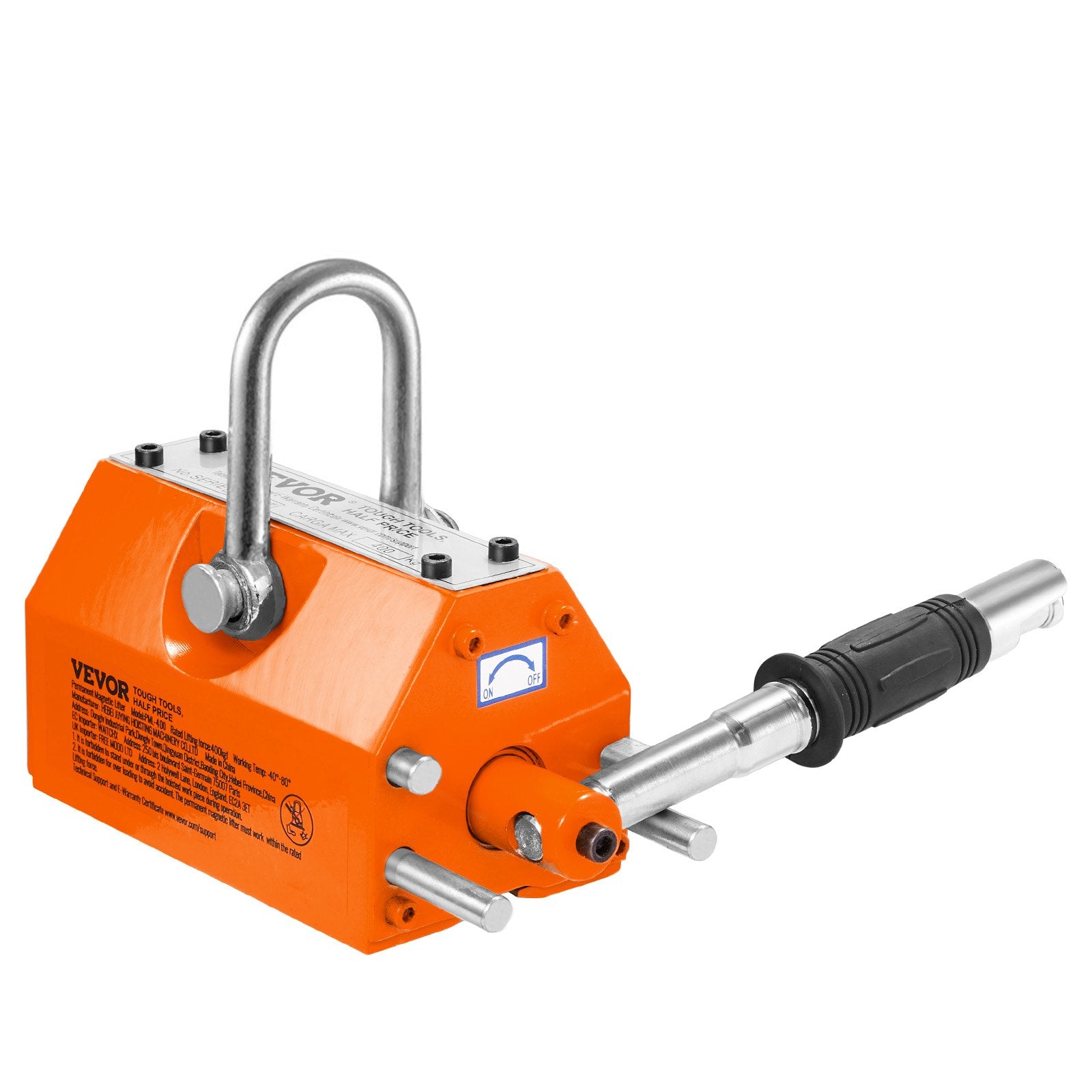 Magnetic Lifter 400KG 2.5 Safety Factor Neodymium Steel Permanent Lift Magnet