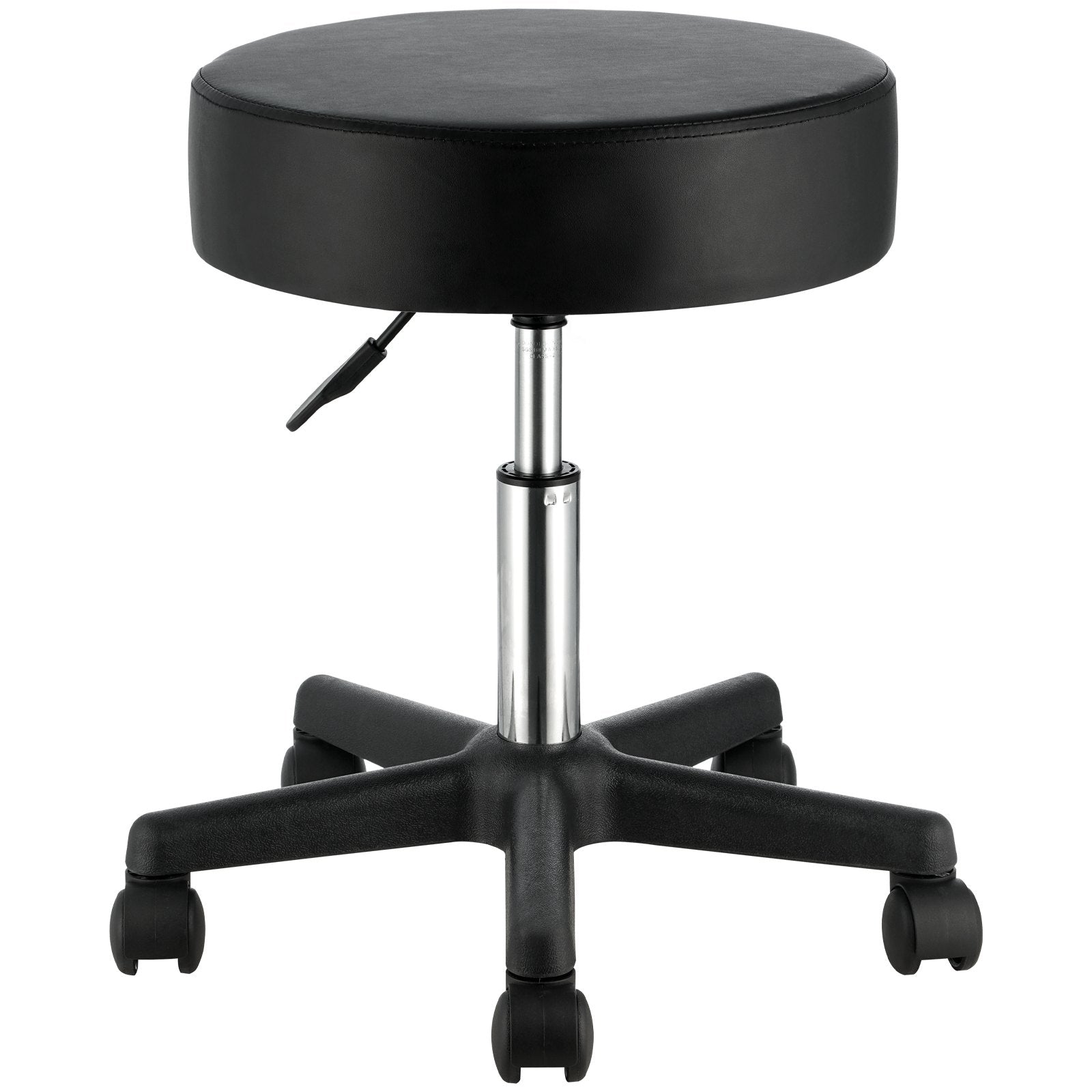 Adjustable Rolling Stool with Wheels 400 lbs Swivel Seat Chair