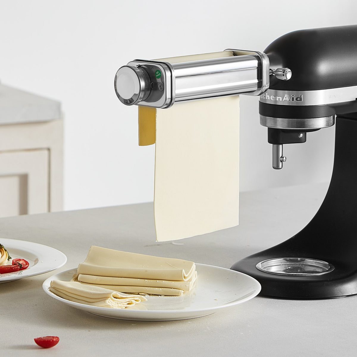 Pasta Attachment for KitchenAid Stand Mixer Stainless Steel Sheet Roller