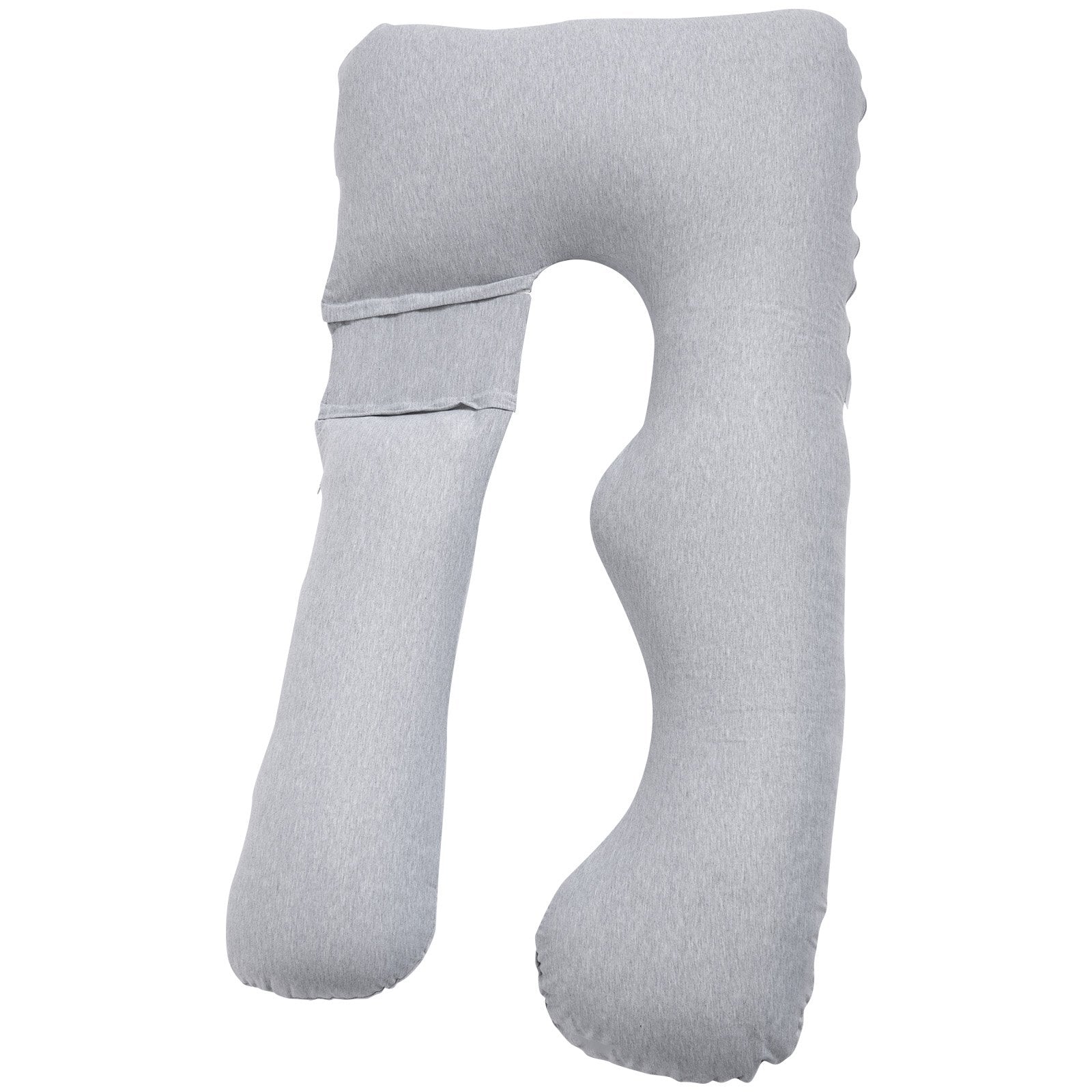 U-Shaped Pregnancy Pillow, Full Body Maternity Support with Washable Cover