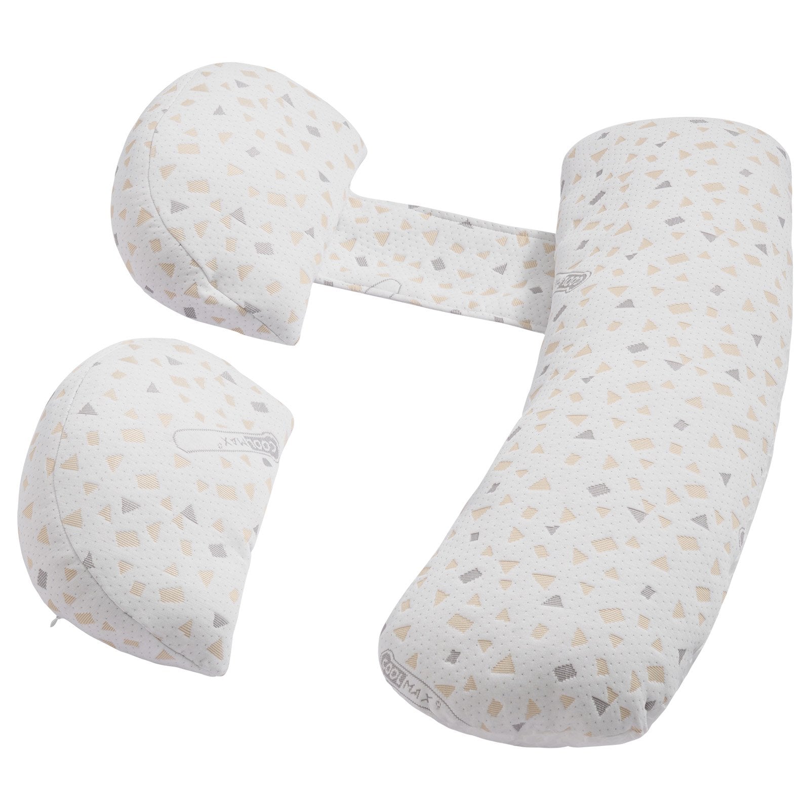 Pregnancy Pillow Adjustable Maternity Body Pillow with Removable Washable Cover