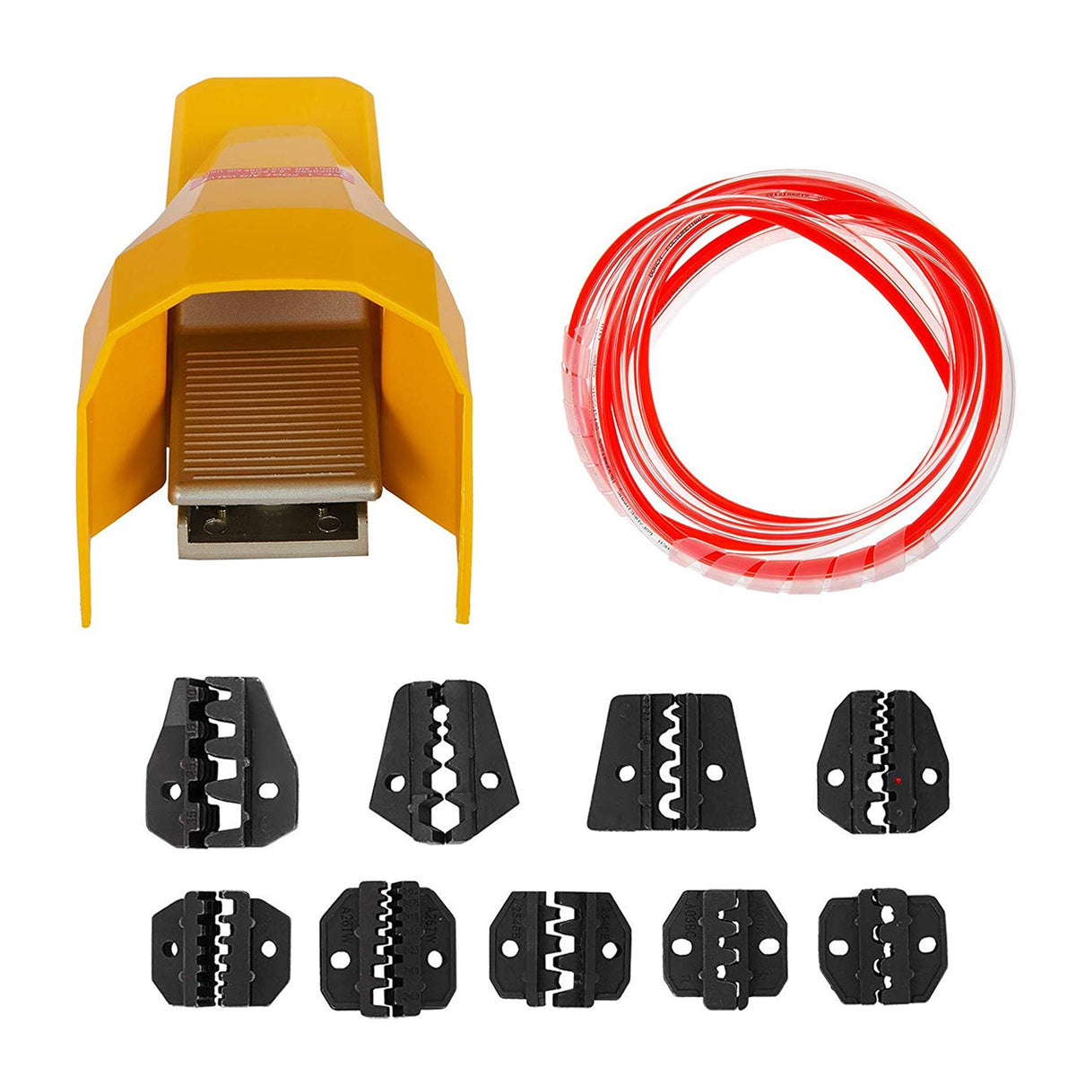 Pneumatic Crimping Tool AM-10 Air Powered Wire Terminal Crimper 16mm2