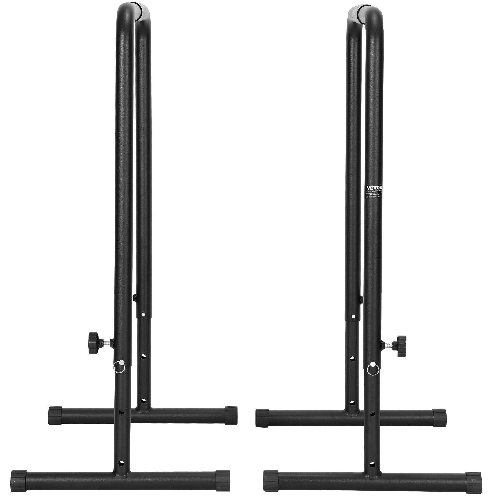 Dip Bars Heavy Duty Dip Stand Station Adjustable Height Fitness Parallel Bars
