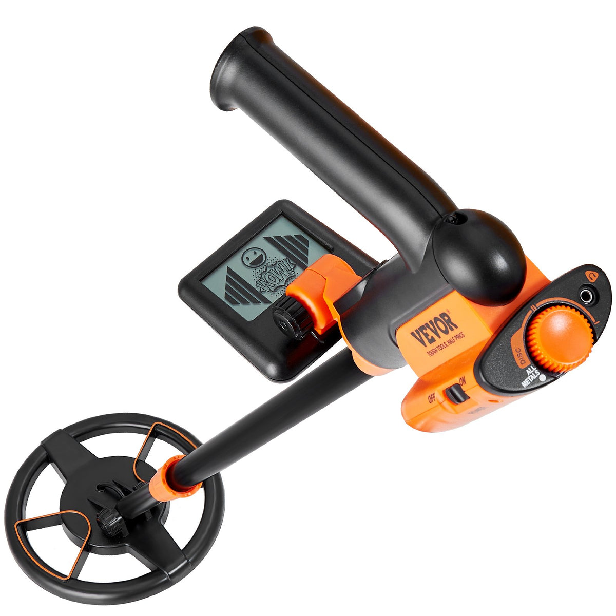 Professional Metal Detector Waterproof LCD MultiMode Treasure Hunt