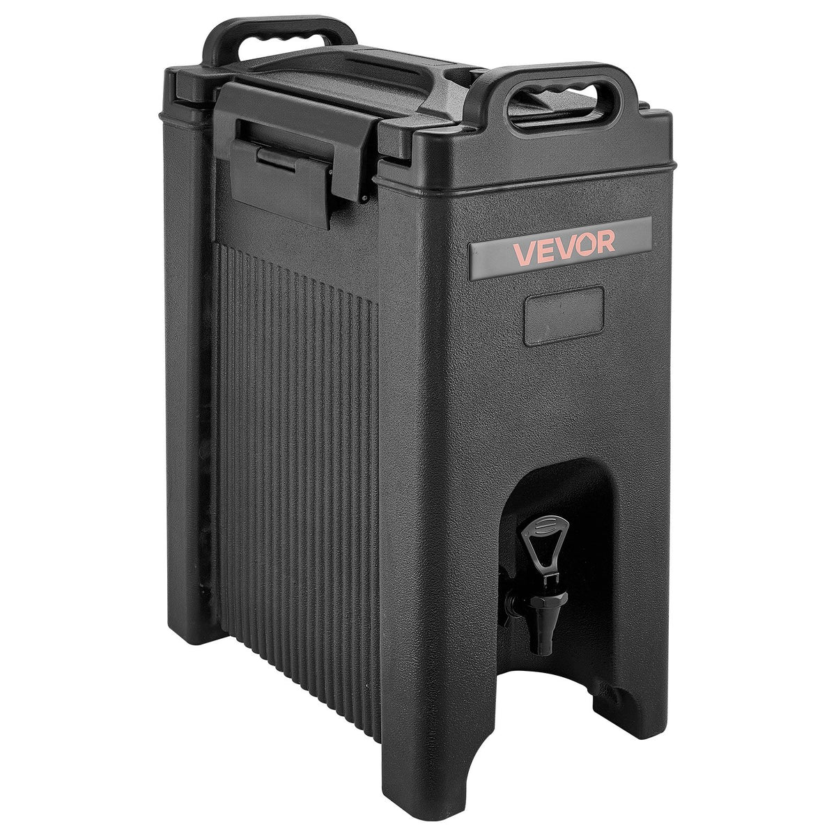 Insulated Beverage Dispenser 5 Gal 19L Hot Cold Server Spigot 2 Pack Black