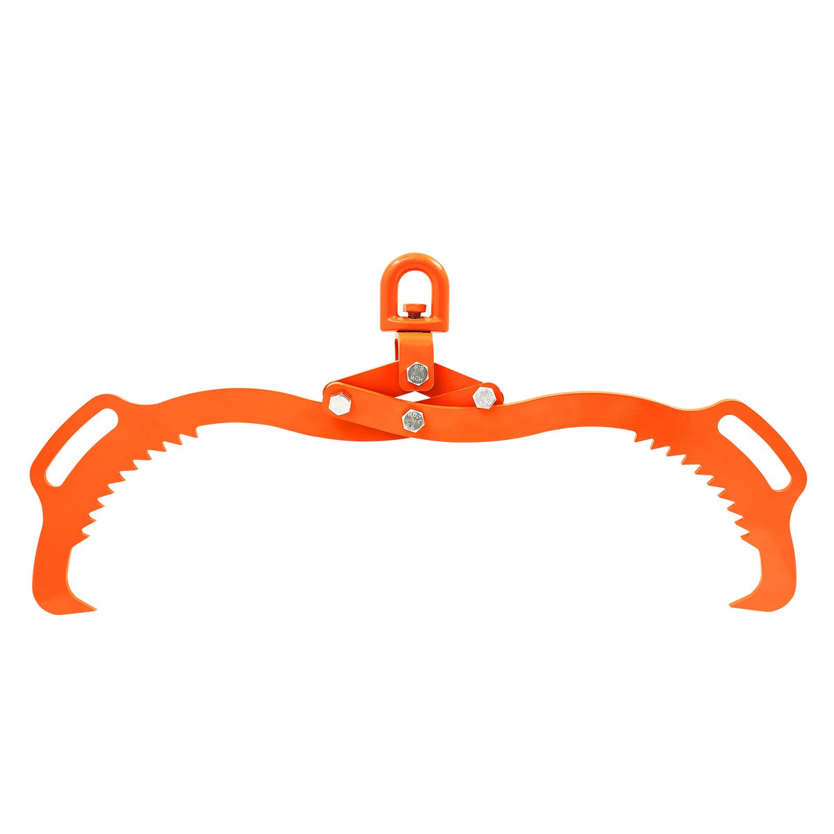 32in Log Lifting Tongs, 2Claw Steel Grapple, 1543LBS Capacity, Eagle Claw Design