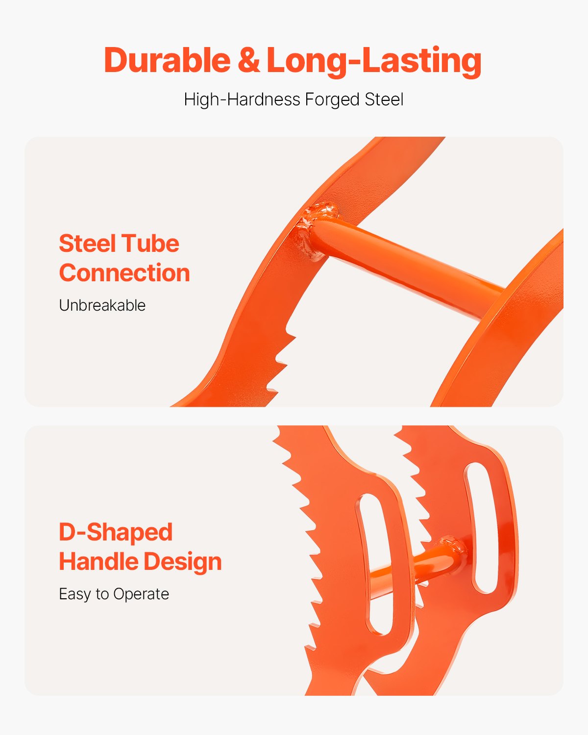 Log Lifting Tongs 711mm 4-Claw Heavy Duty Steel 1000KG Swivel Eagle Claw Design
