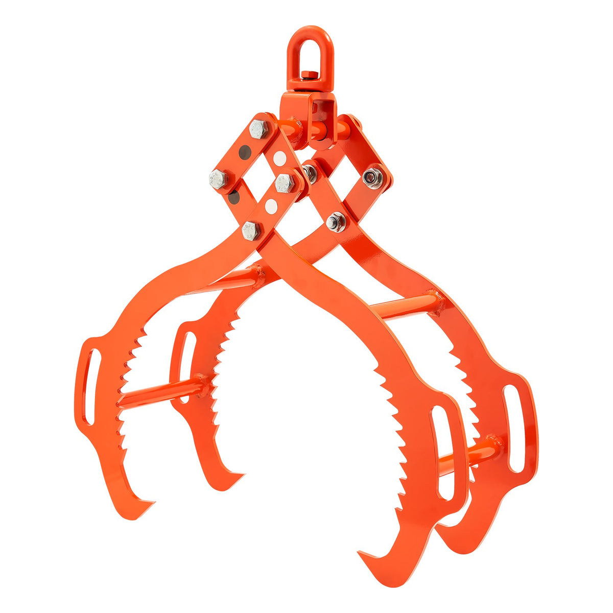 Log Lifting Tongs 36 Inch 4-Claw Steel Grapple 3300LBS Trucks Tractors