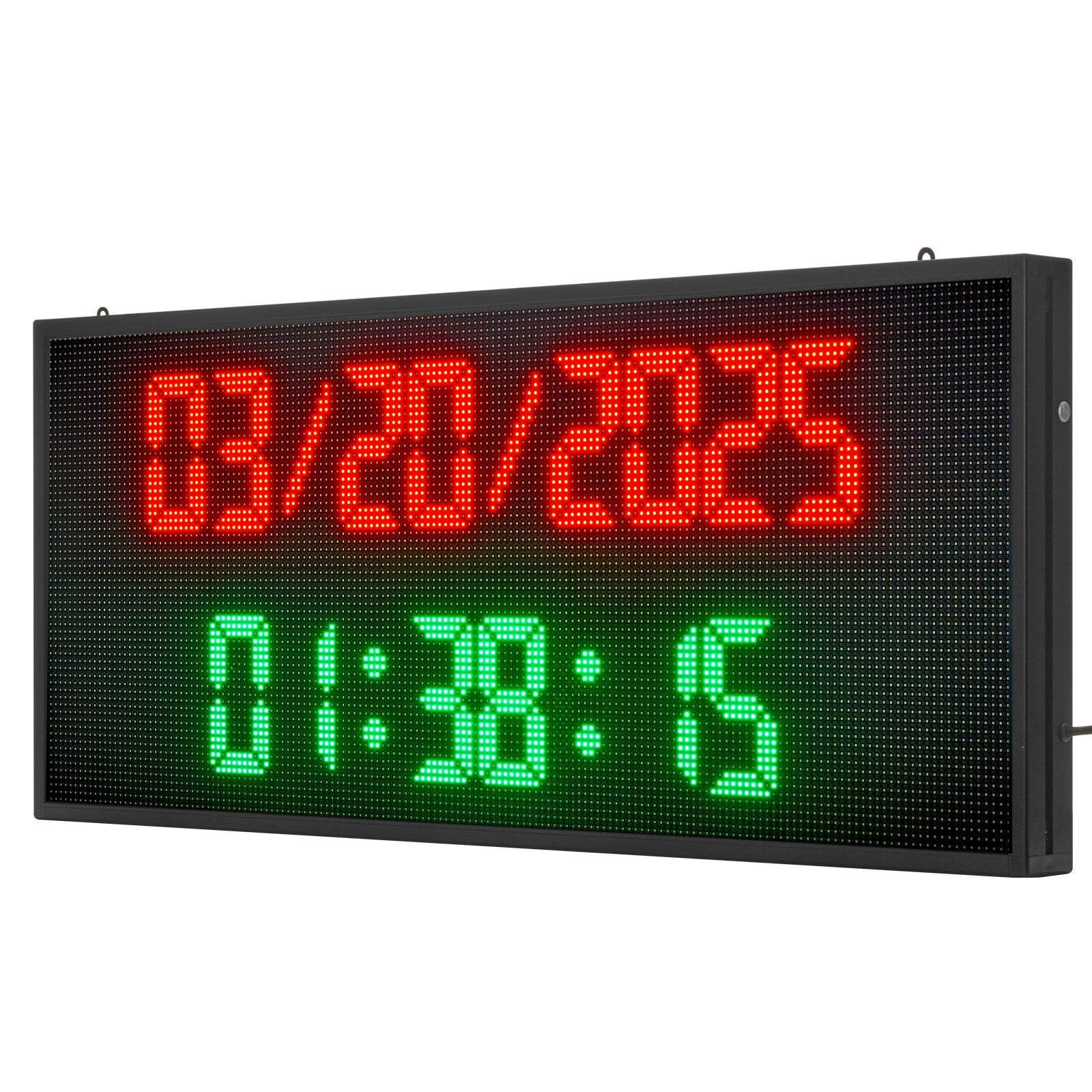 Programmable LED Sign P6 Full Color Scrolling Panel 40x18in Bluetooth APP