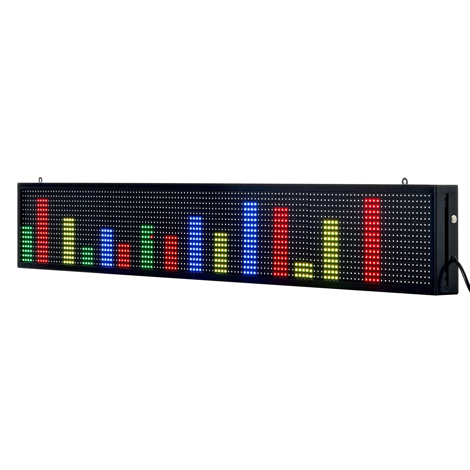 Programmable LED Sign P10 Full Color Flexible Digital Scrolling Board 52x8"