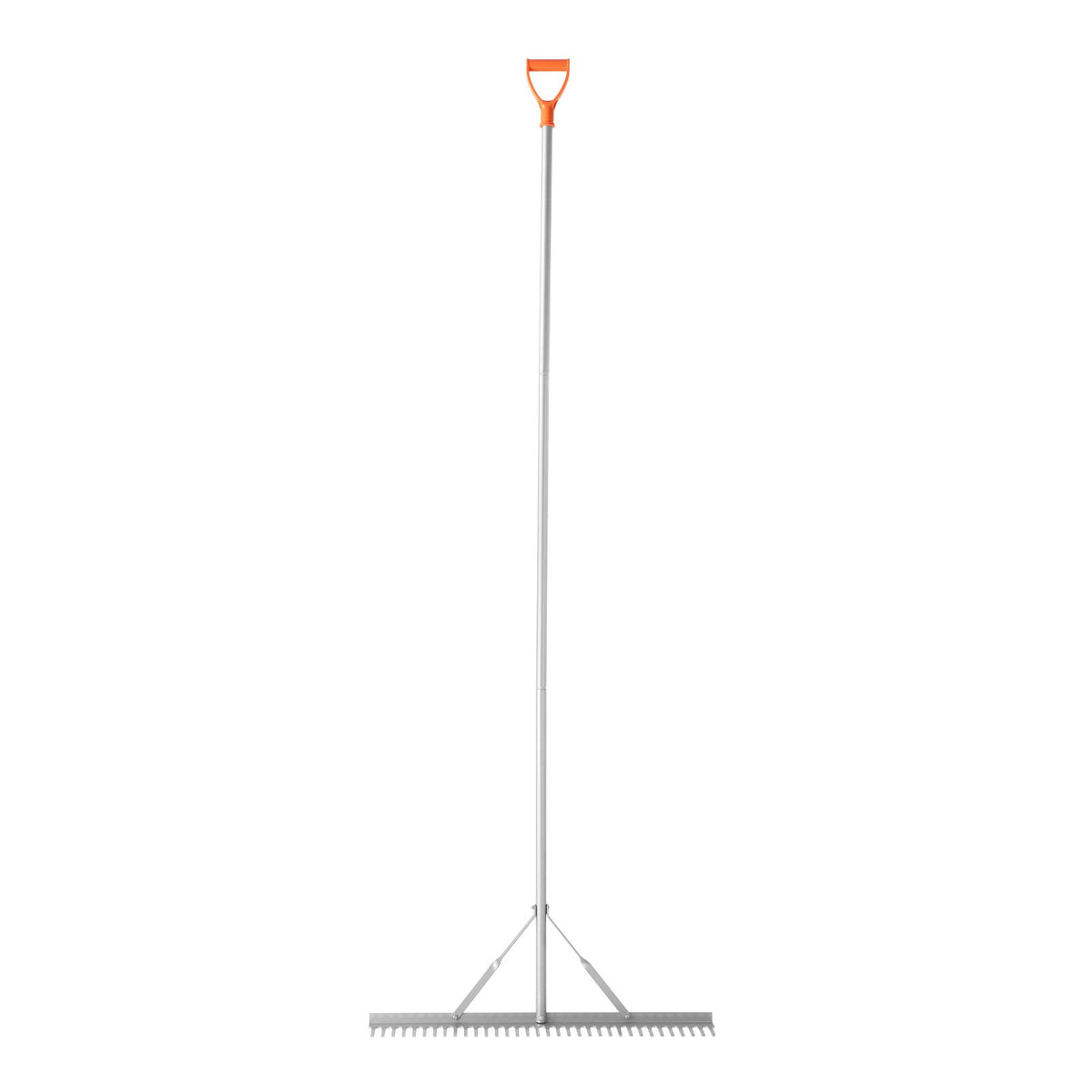 Landscape Rake 914mm Aluminum Head 2590mm Handle Heavy-Duty Yard Garden Tool