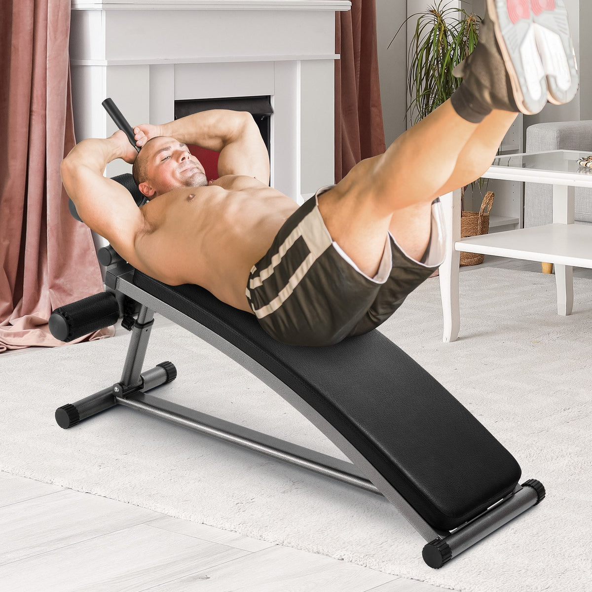 Weight Bench Adjustable 600lbs Strength Training Incline Decline Multi-Purpose