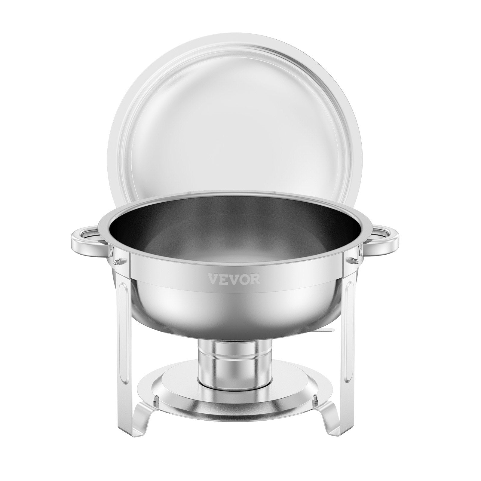 Chafing Dish Buffet Set 5Qt 4Pack Stainless Steel Catering Warmer Silver