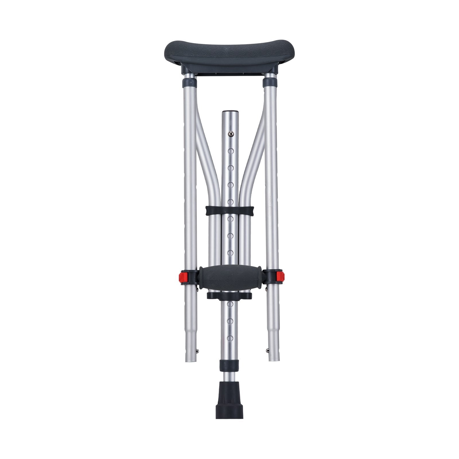 Adjustable Underarm Crutches 13-Level Aluminum Lightweight Pair 300lbs Capacity