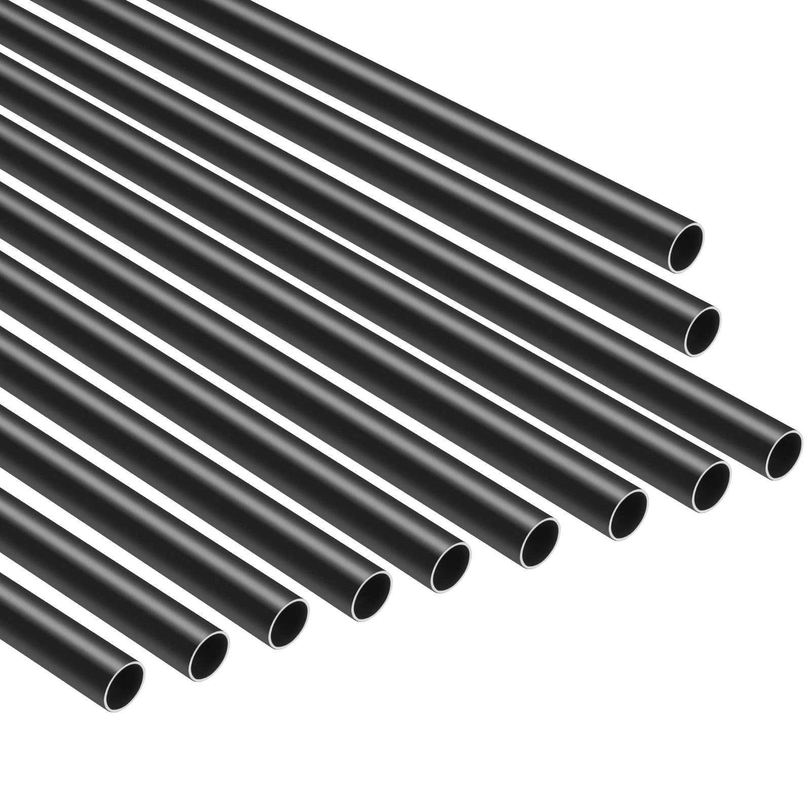 Aluminum Stair Balusters 51 Pack 660mm 19mm Round Metal Spindles Caps Screws