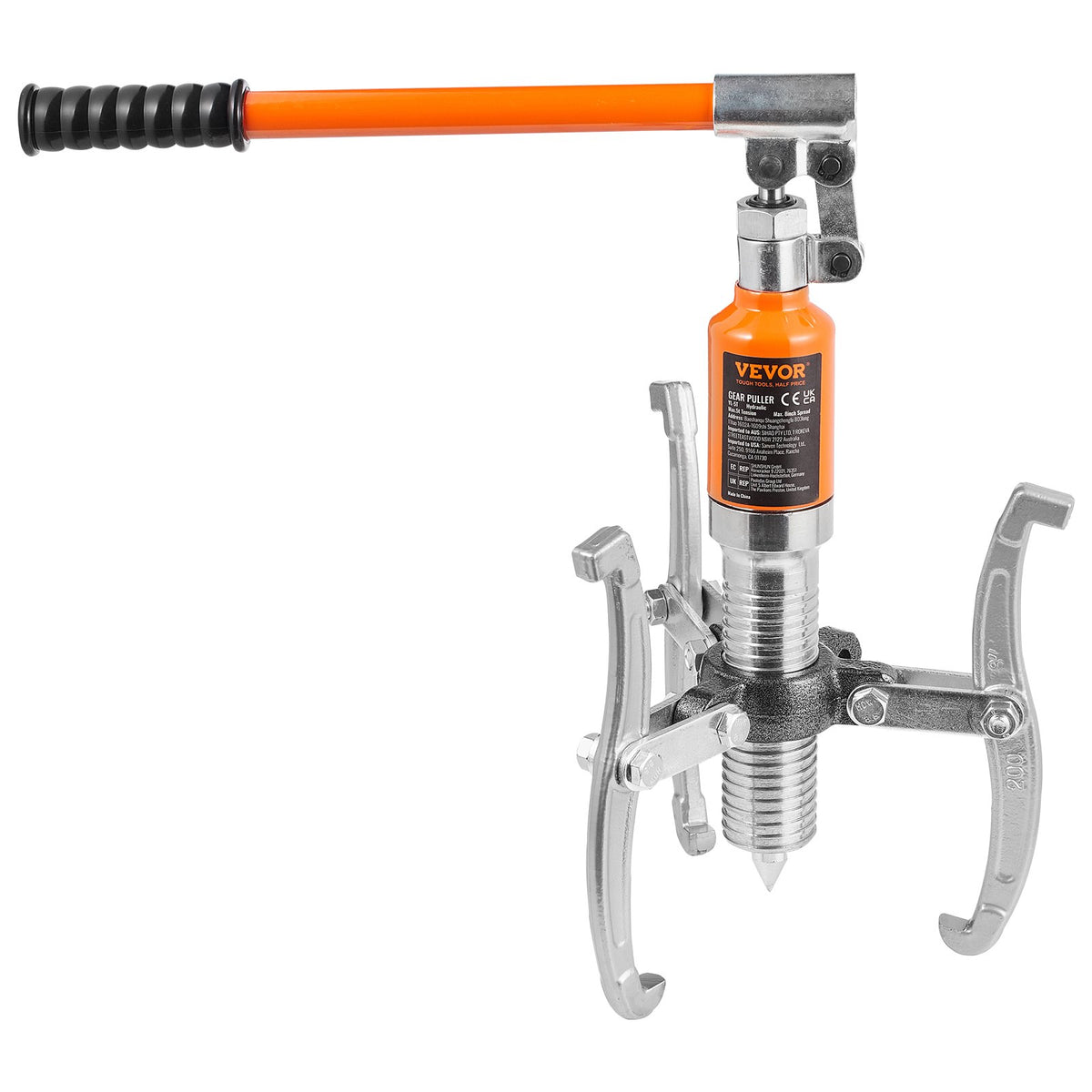 Hydraulic Gear Puller, 5 Ton 2 or 3-Jaw Wheel Pulley with Case