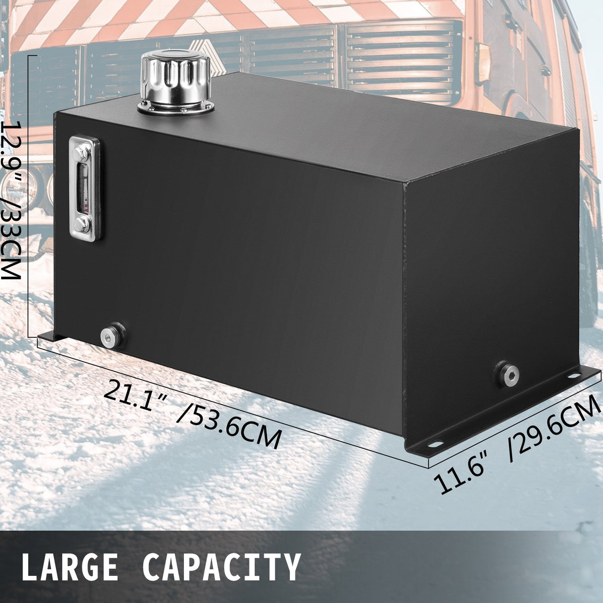 Hydraulic Oil Reservoir Tank Heavy Duty Steel Fluid Storage