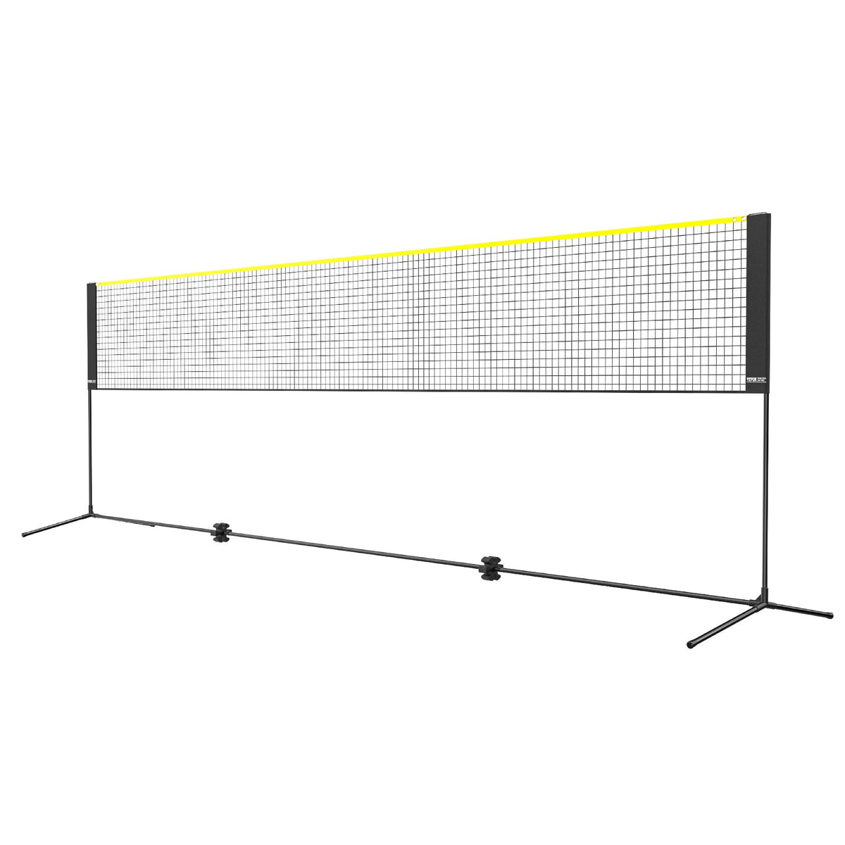 Badminton Net Height Adjustable Volleyball Net 17ft Portable Foldable Set