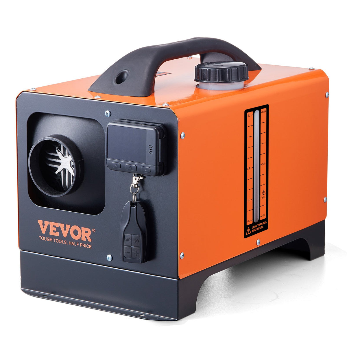 Diesel Air Heater 12V 5KW All-in-One with Remote LCD 5L Fuel Tank RV Camper