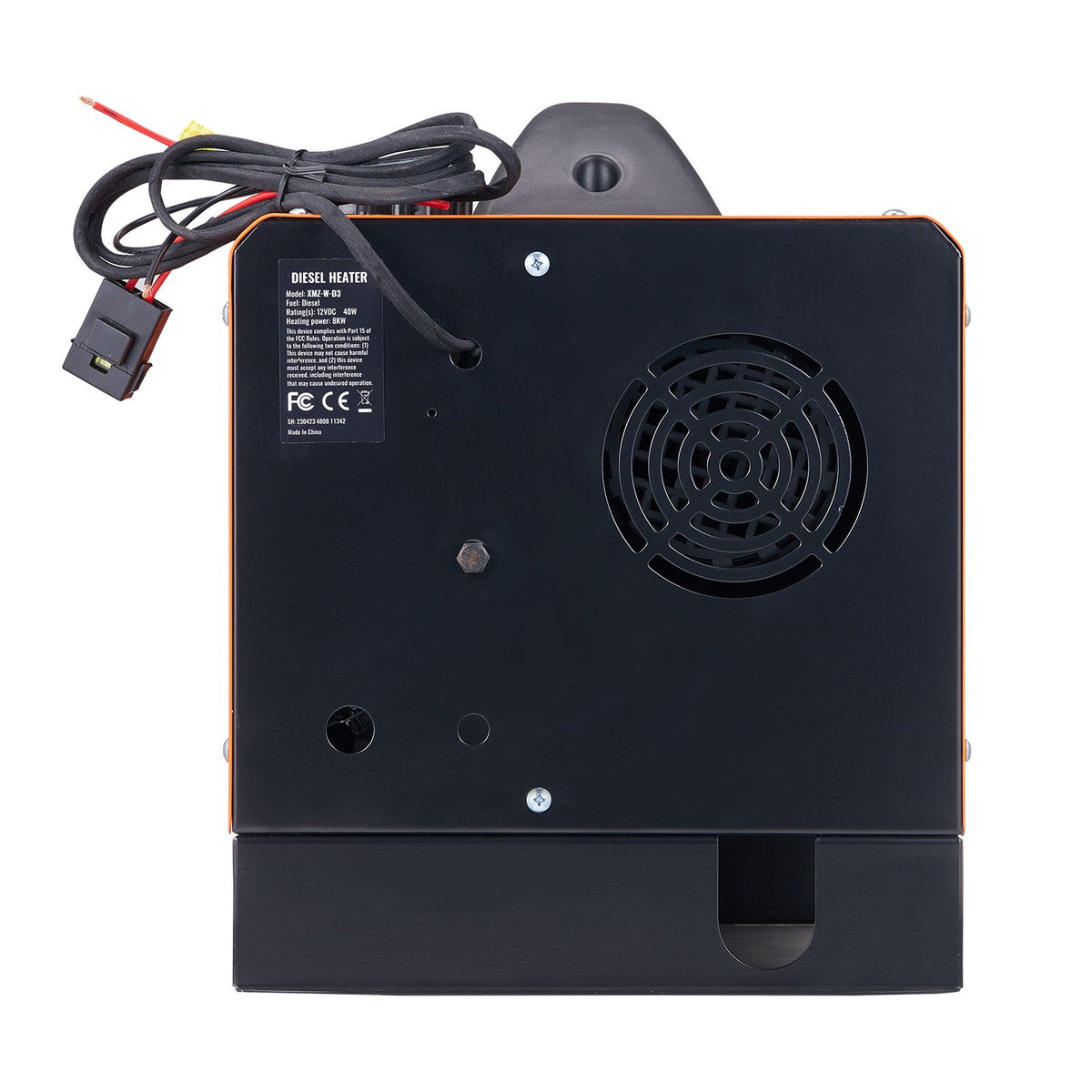 Diesel Air Heater 8KW Bluetooth Remote LCD Auto Altitude for RVs and Campers