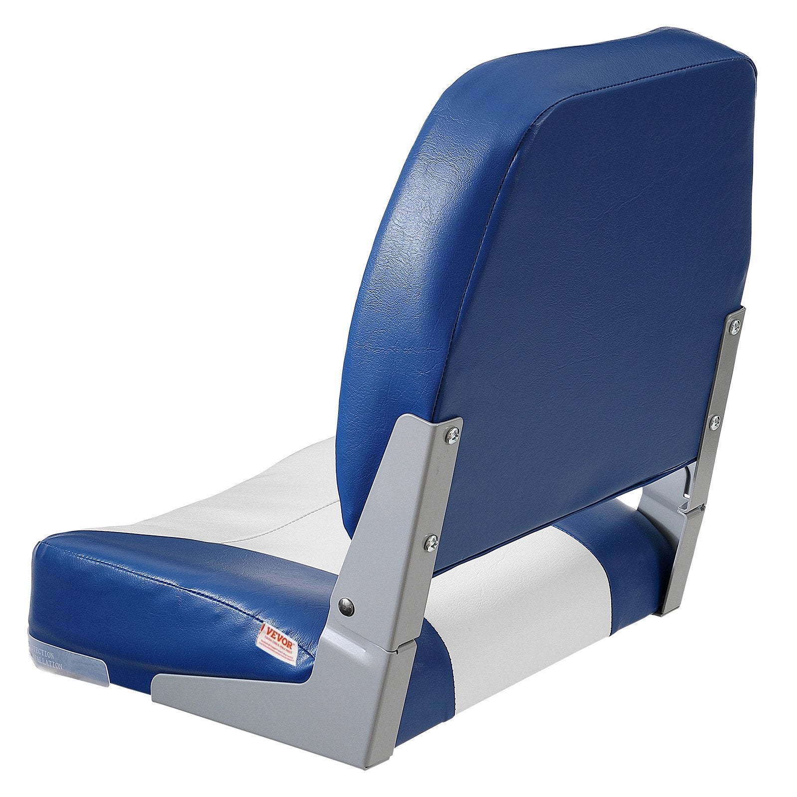 Low Back Folding Boat Seat 48 cm with Thick Sponge Padding