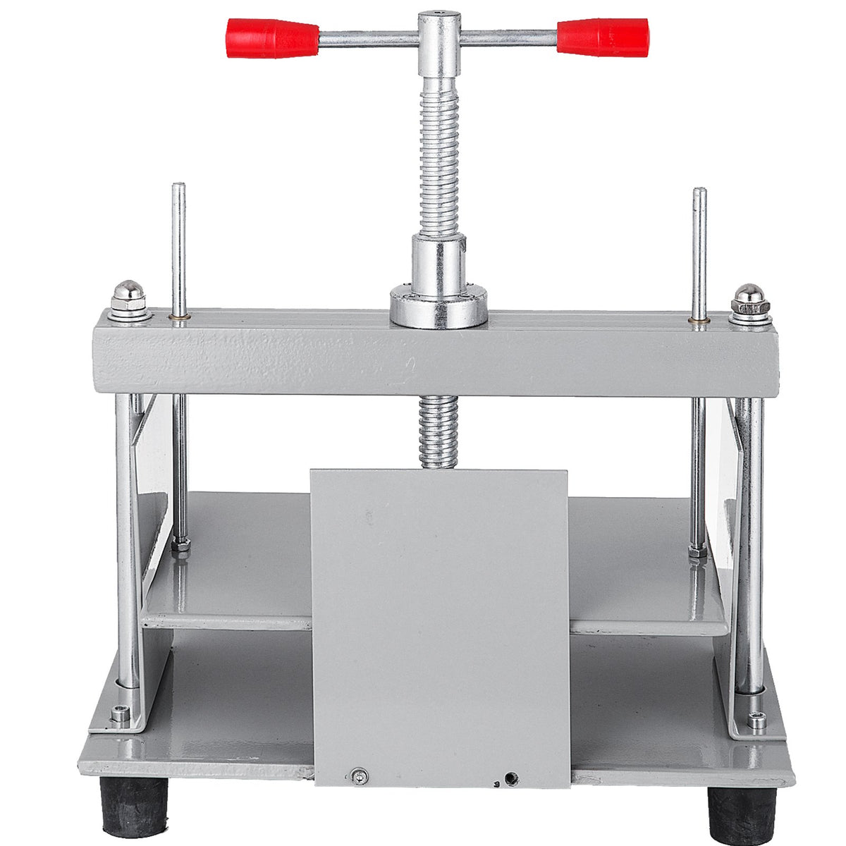 Manual Paper Press Machine 12x8.6 Inch, Steel Frame Flatting Press for A4 Papers